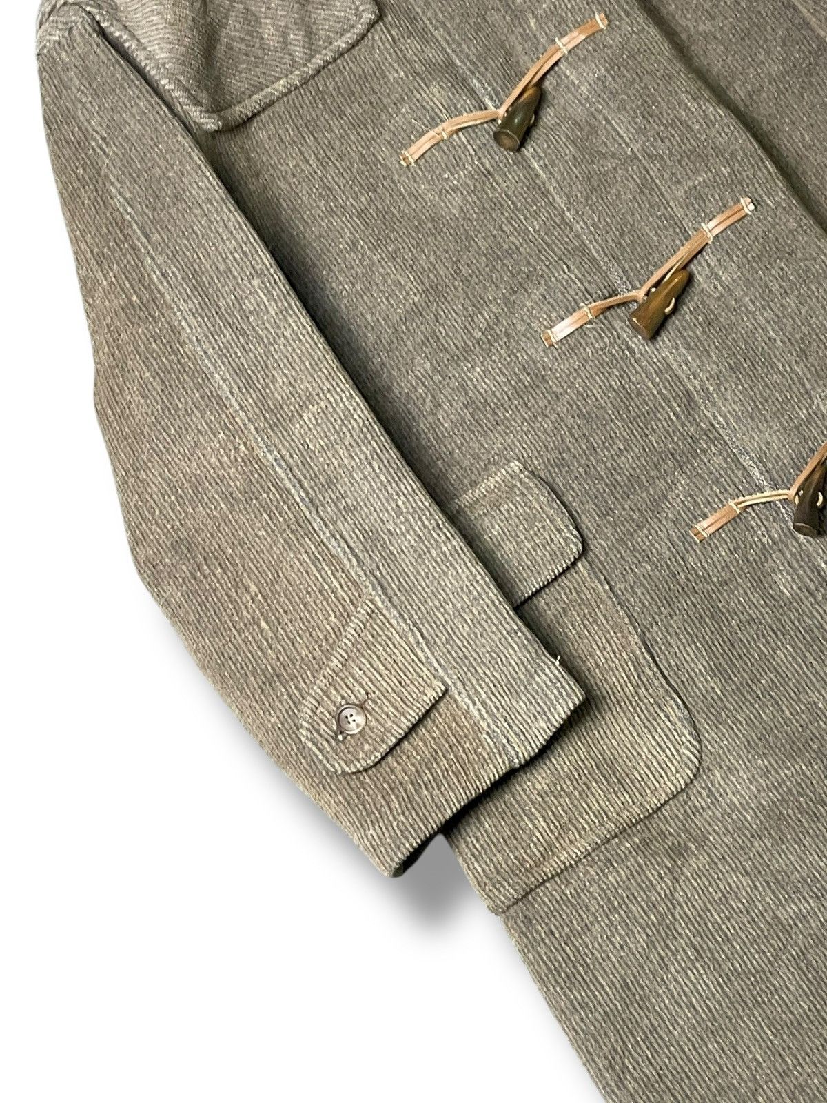 Japanese Brand × Vintage BAKER STREET Brand Long Hooded Duffle Coat (77) Size US L / EU 52-54 / 3 - 5 Thumbnail