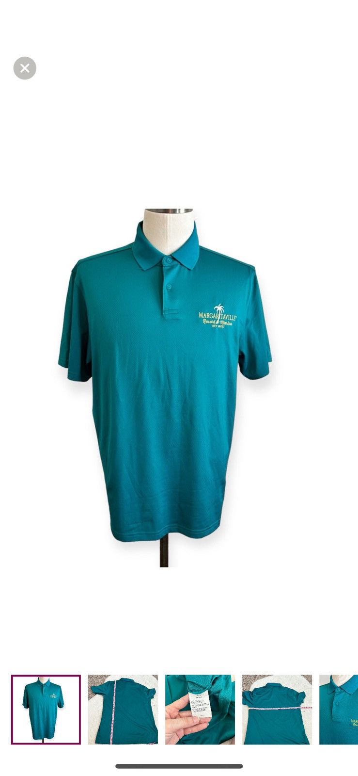 Under Armour Under armour medium margaritaville performance polo shirt Size US M / EU 48-50 / 2 - 1 Thumbnail