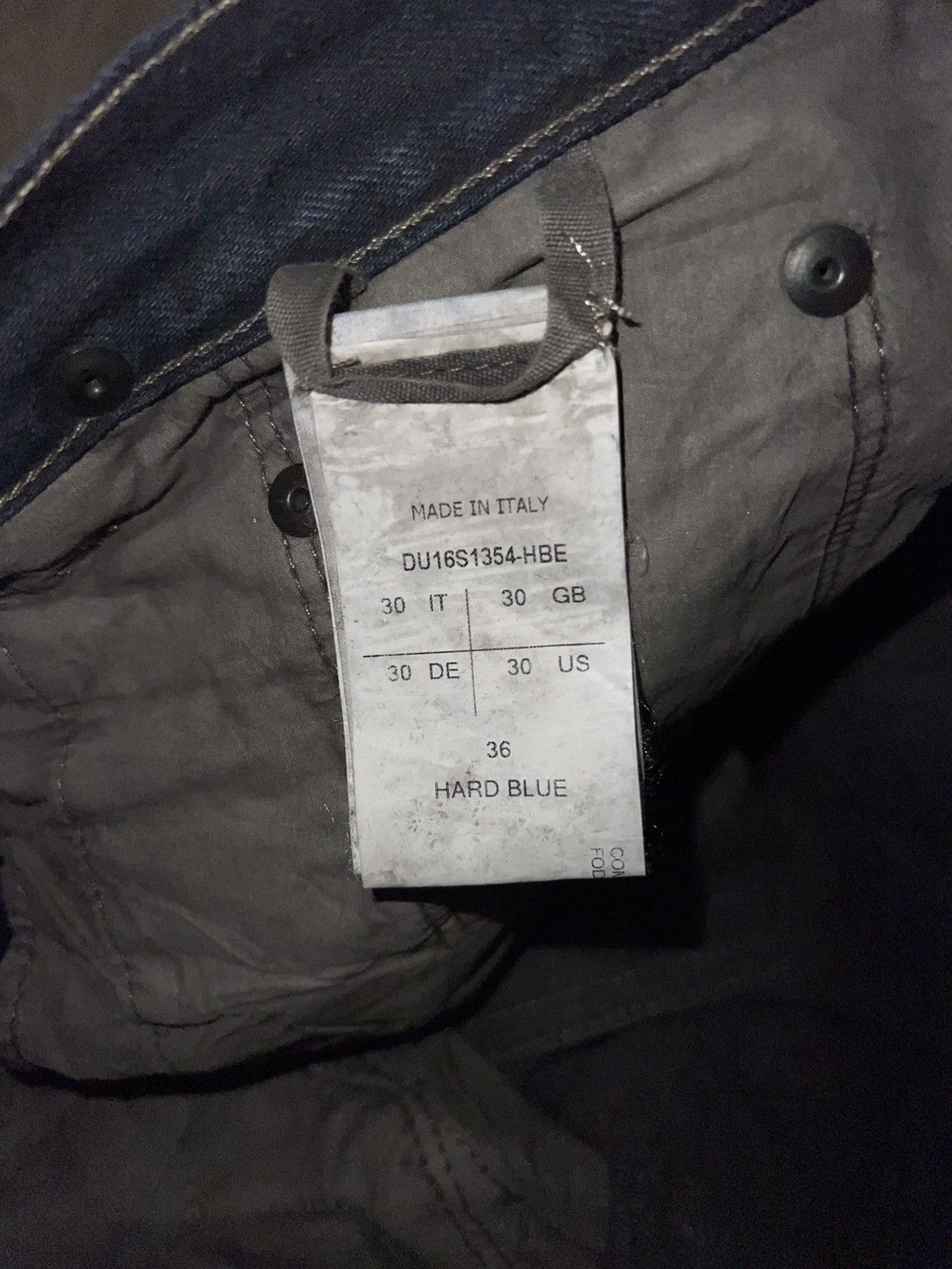 Rick Owens Rick Owens Torrence cut raw denim Size US 30 / EU 46 - 3 Thumbnail