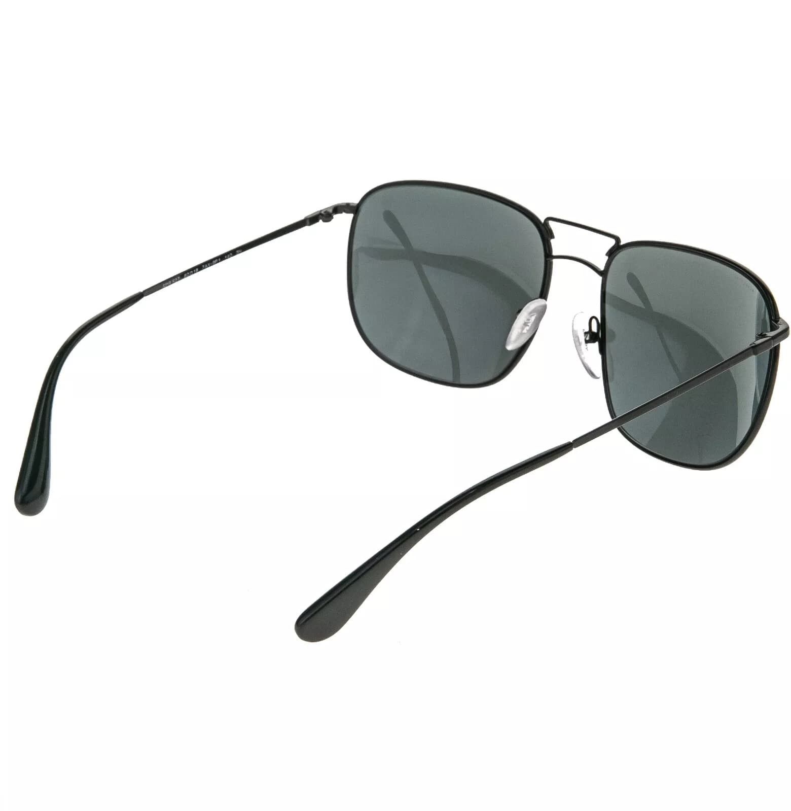 Prada PRADA COLLECTION LEAD PR52TS Black Blue Pilot Sunglasses 52T Size ONE SIZE - 8 Thumbnail