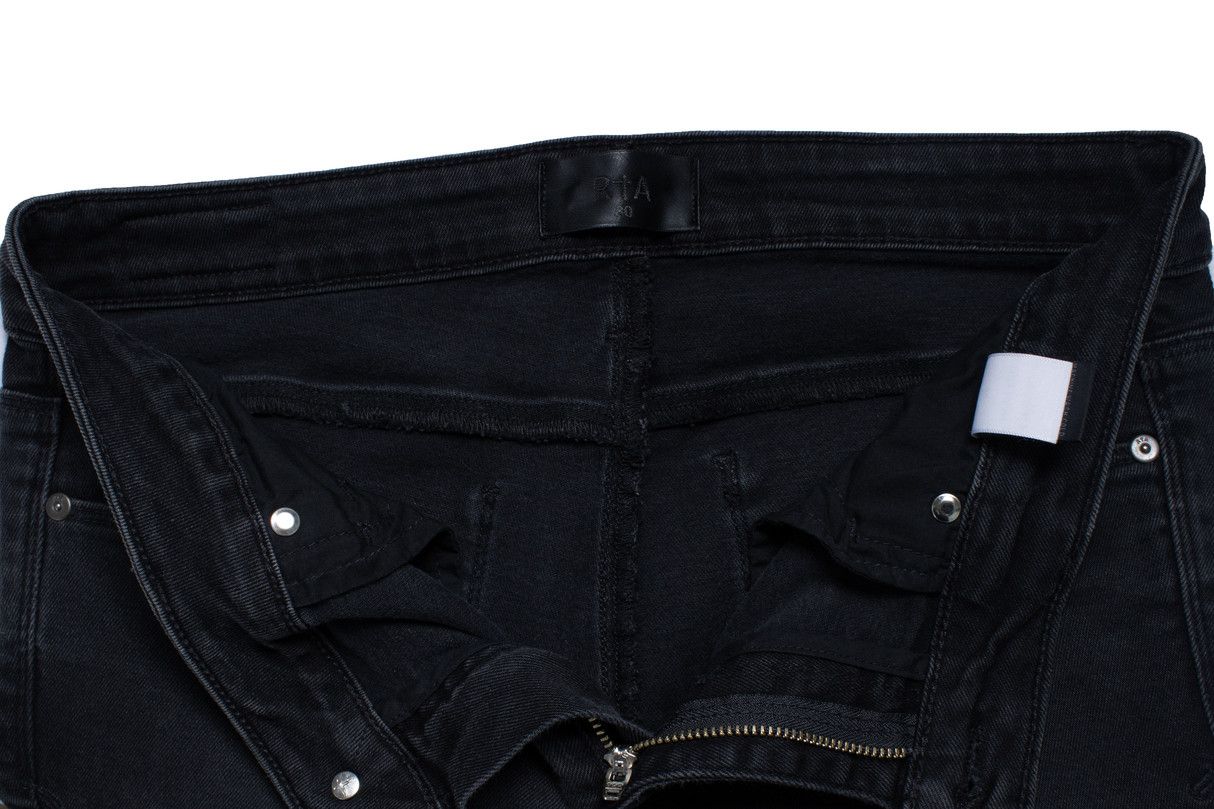 Rta RtA, black jeans with folded effect Size 30" / US 8 / IT 44 - 6 Thumbnail