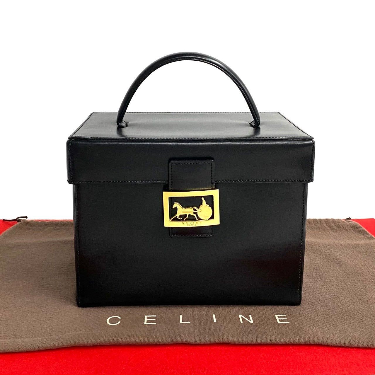 Celine Celine Handbag Black Vitello Size ONE SIZE - 1 Thumbnail