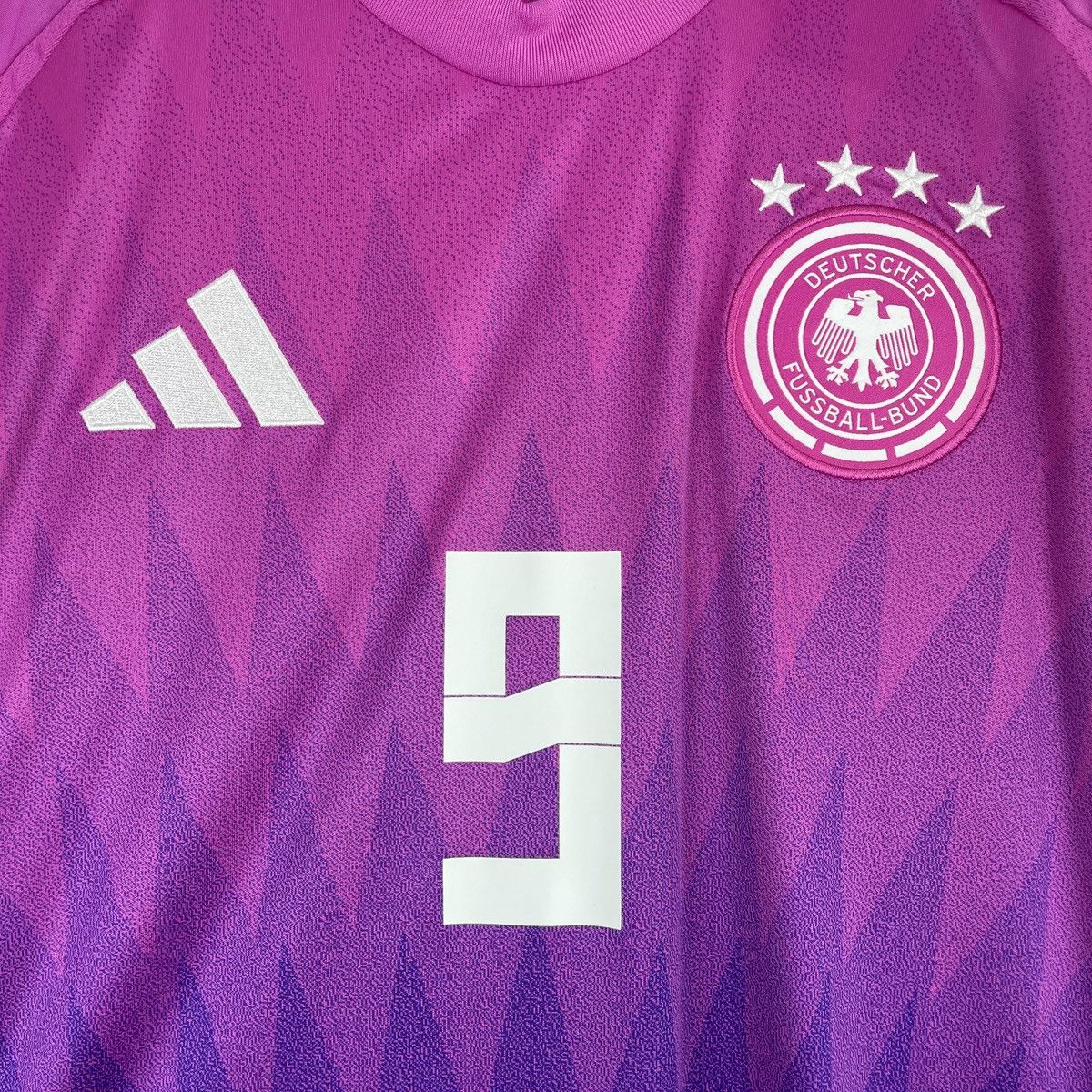 Adidas Germany Niclas Füllkrug Adidas Pink Jersey Euro 2024 size L Size US L / EU 52-54 / 3 - 3 Thumbnail