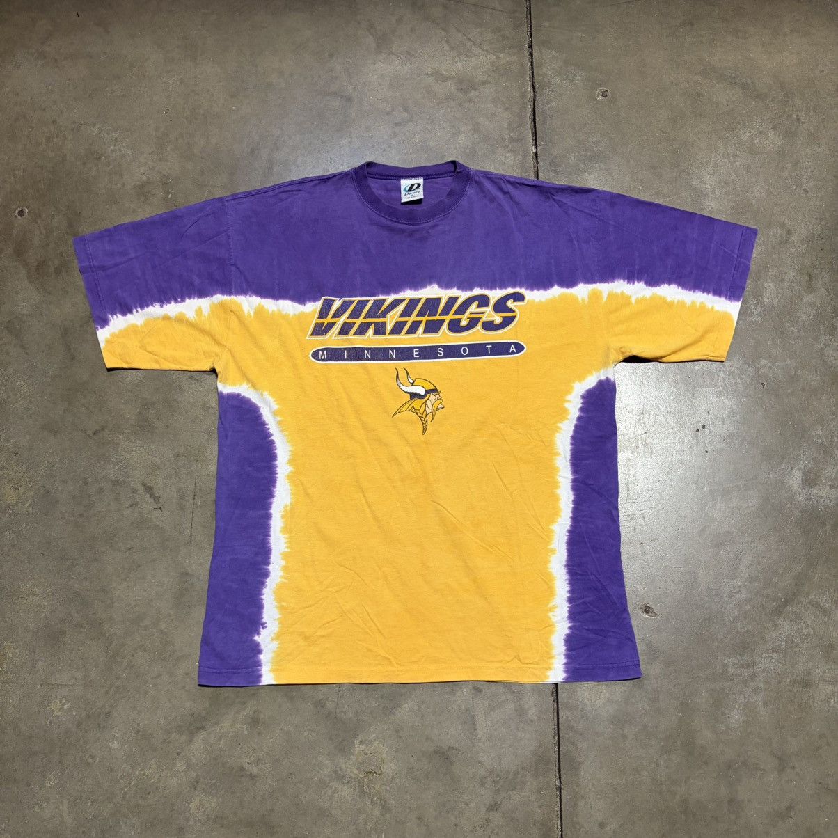 NFL Vintage Minnesota Vikings Tie Dye T shirt NFL Football Y2K Size US XL / EU 56 / 4 - 1 Thumbnail