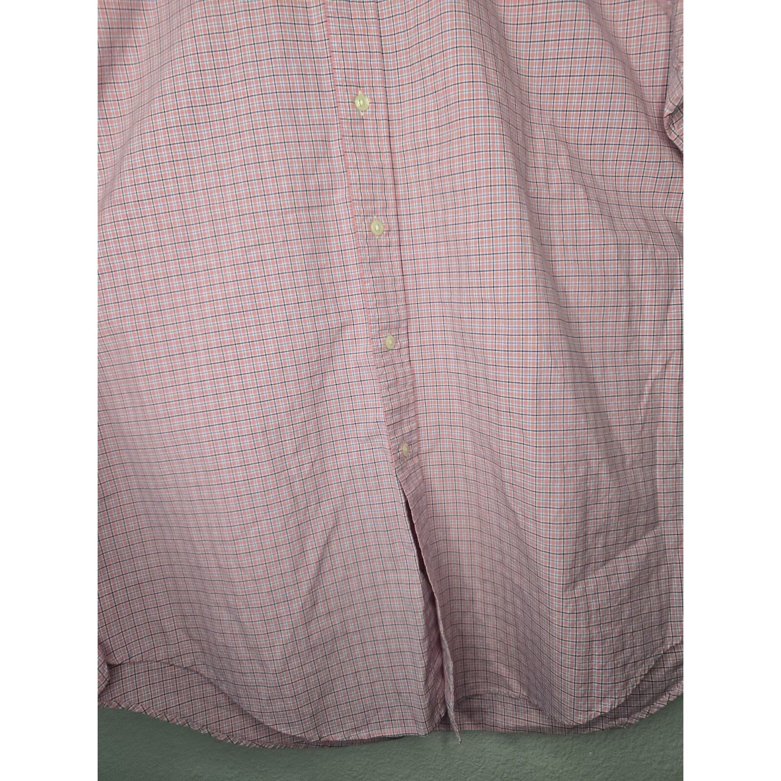 Ralph Lauren Vintage Ralph Lauren Button Up Pink Shirt Plaid Large RL Size US L / EU 52-54 / 3 - 3 Thumbnail