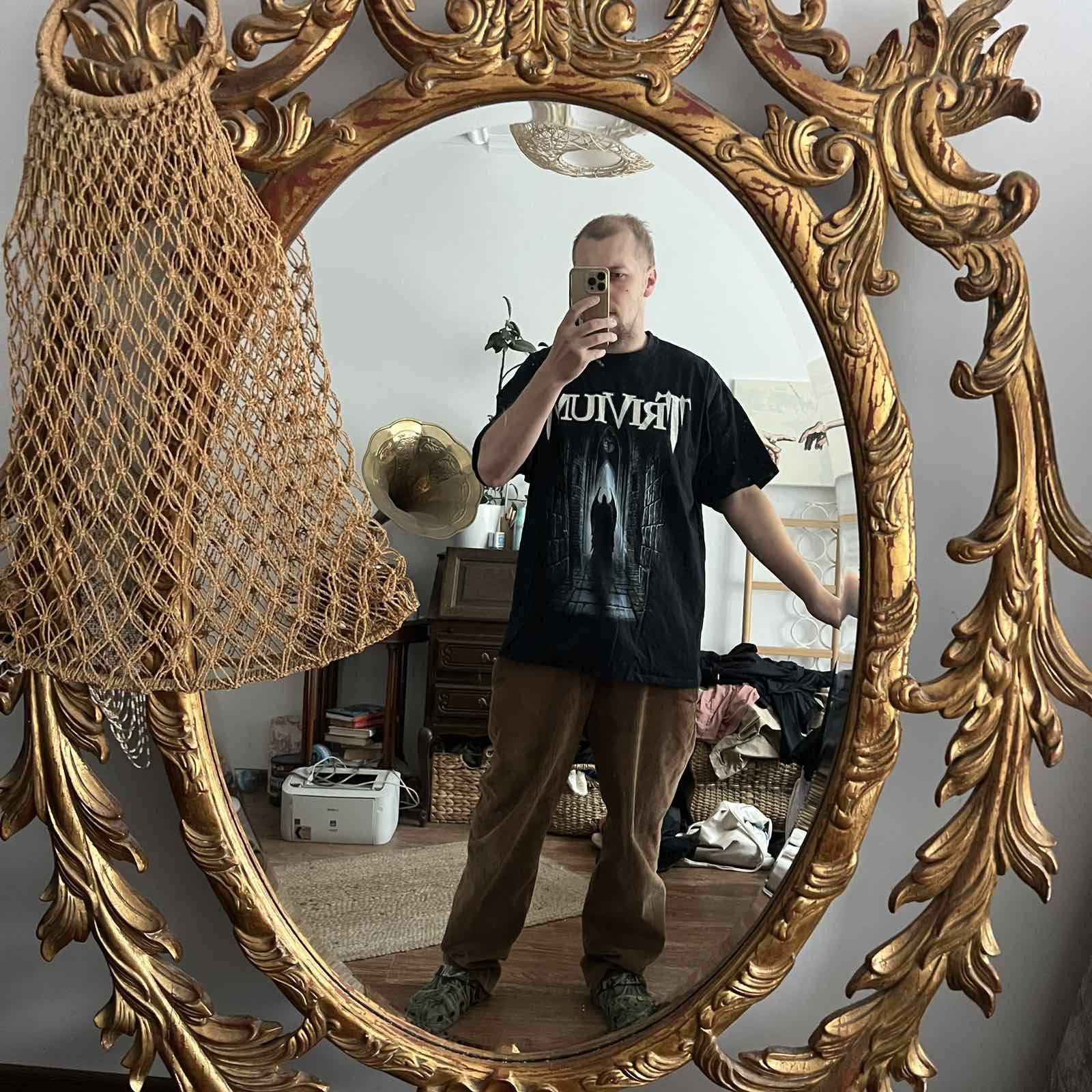 Band Tees Vintage 00s TRIVIUM Metal Band Tour Tee Rare Sz XXL Size US XXL / EU 58 / 5 - 3 Thumbnail