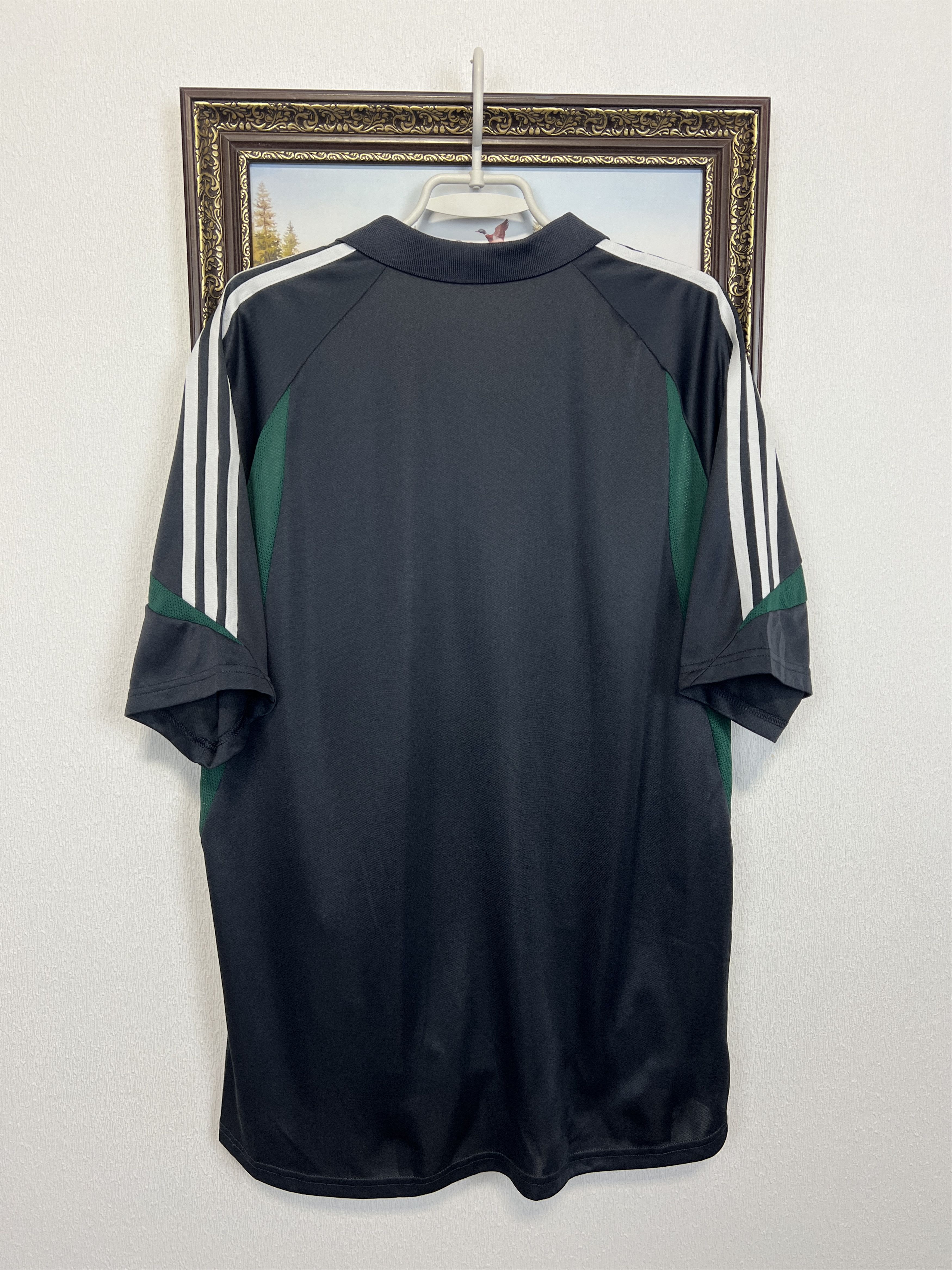 Adidas Panathinaikos Away football shirt Soccer Player Issue Jersey Size US L / EU 52-54 / 3 - 9 Thumbnail
