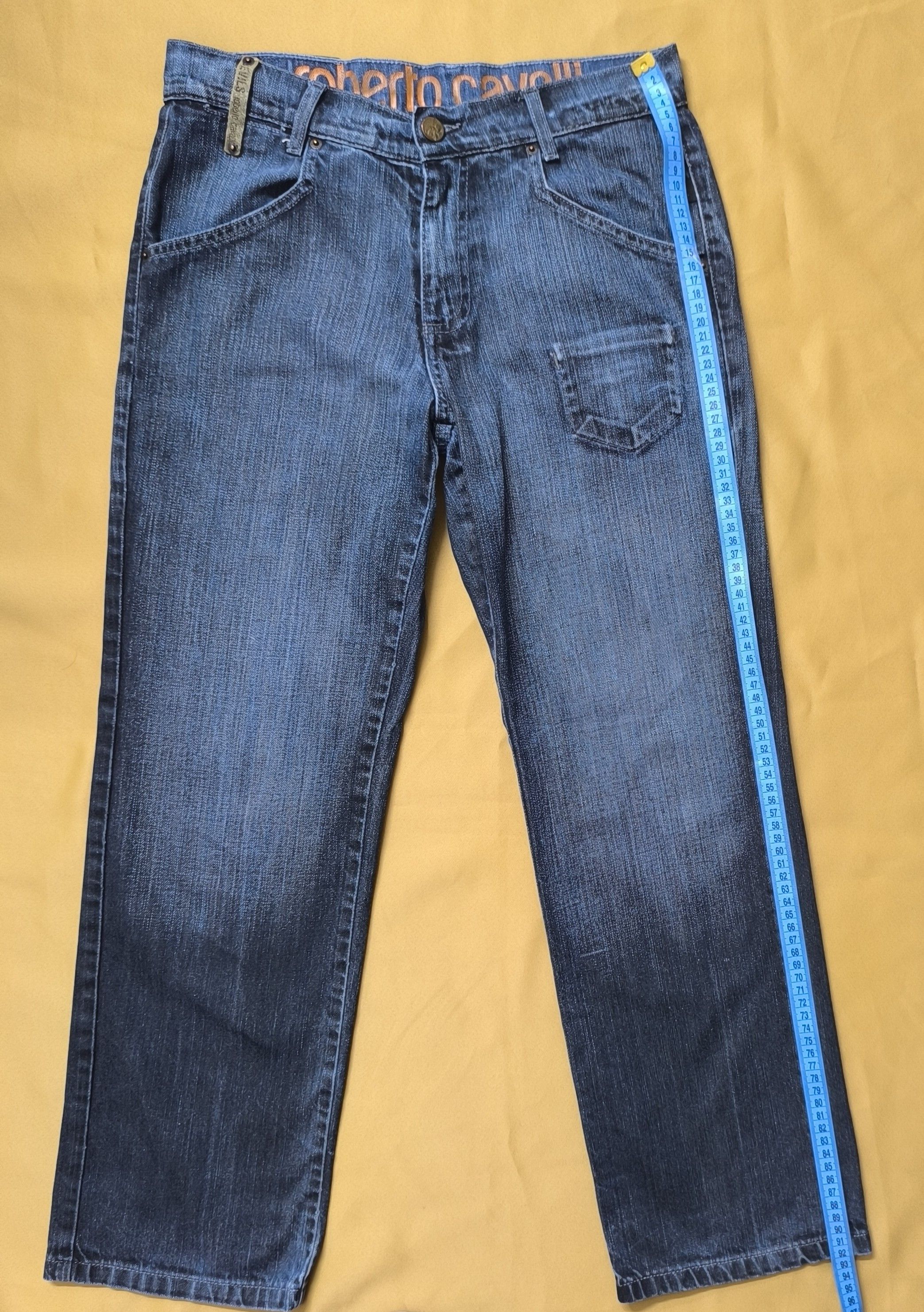Roberto Cavalli Roberto Cavalli Vintage Devils Junior Blue Jeans Size XS Y2K Size 24" / US 00 / IT 34 - 13 Thumbnail