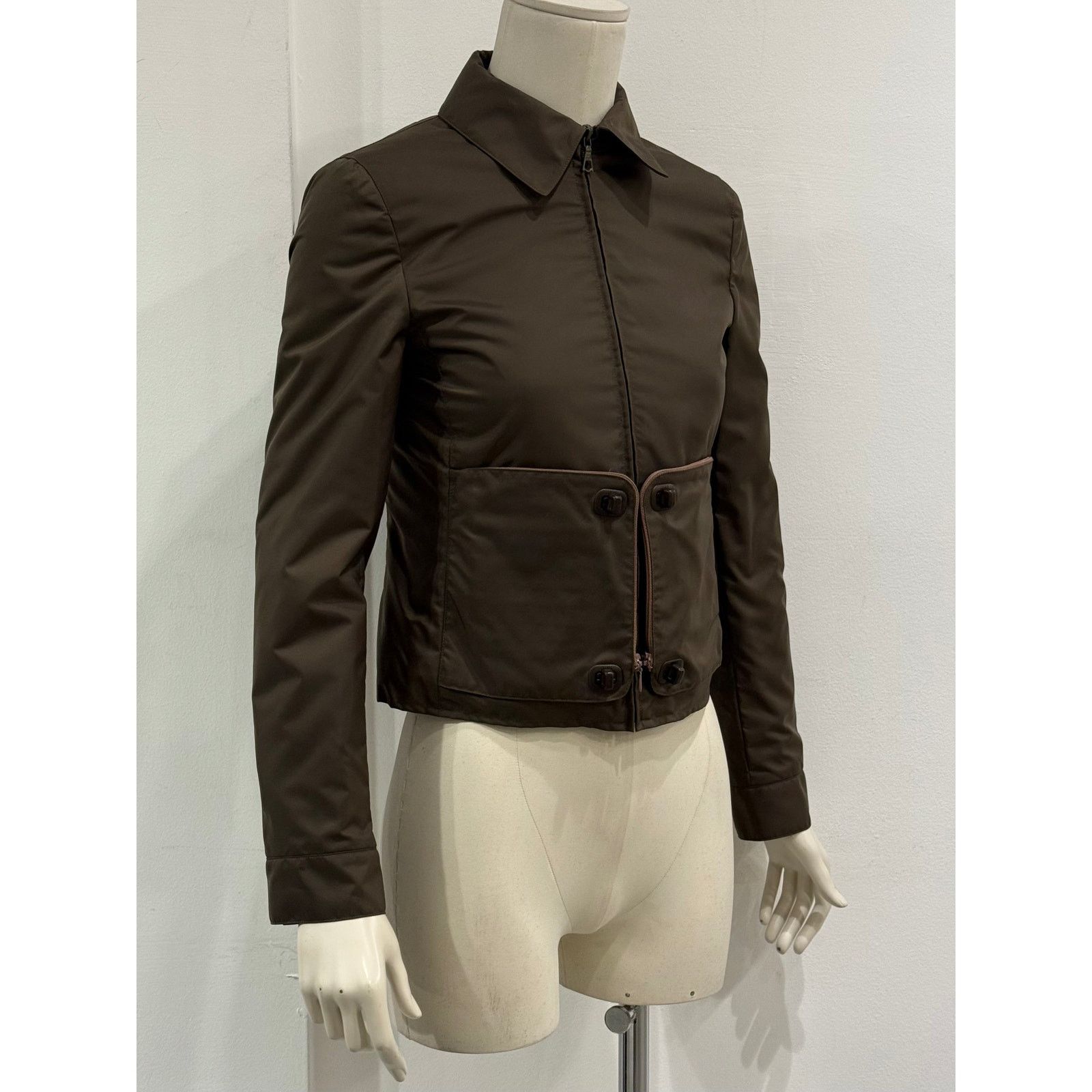 Miu Miu 1999 Miu Miu hidden pocket nylon jacket Size M / US 6-8 / IT 42-44 - 3 Thumbnail