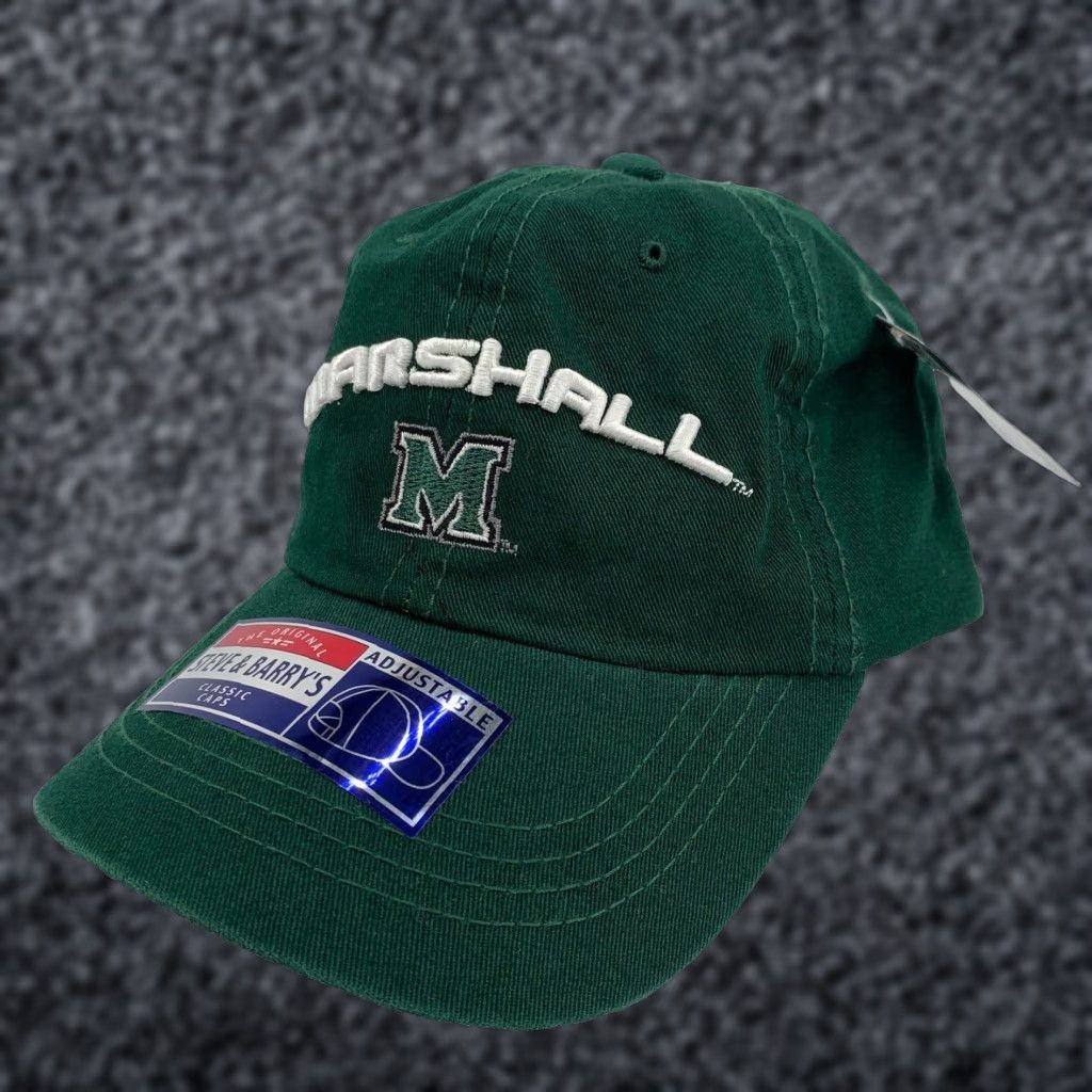 Vintage Steve & Barry's Marshall Hat Men Green Adjustable NWT Size ONE SIZE - 1 Thumbnail