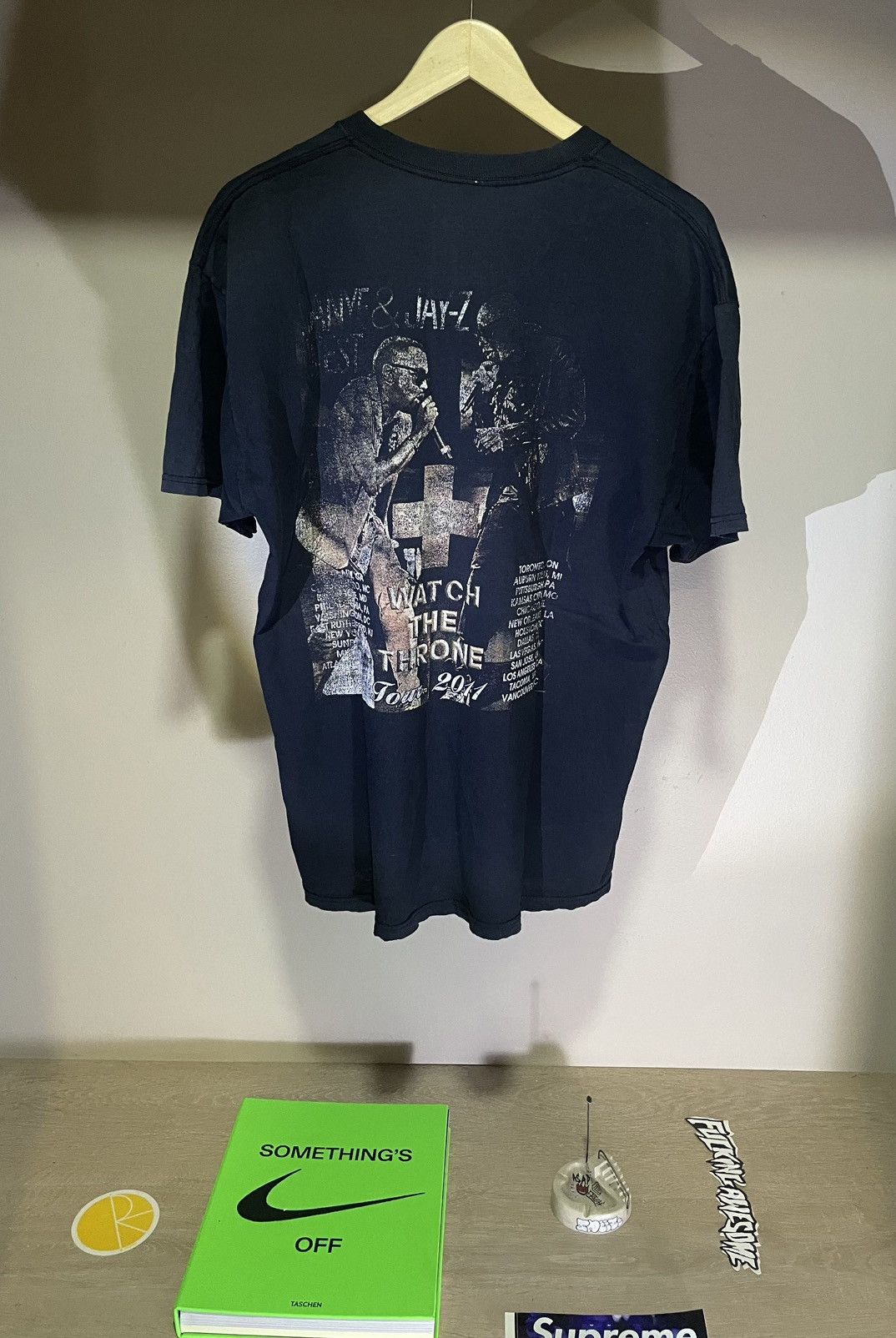Jay-Z × Kanye West × Vintage Kanye & Jay Z Tour Vintage Tee Size US XL / EU 56 / 4 - 3 Thumbnail