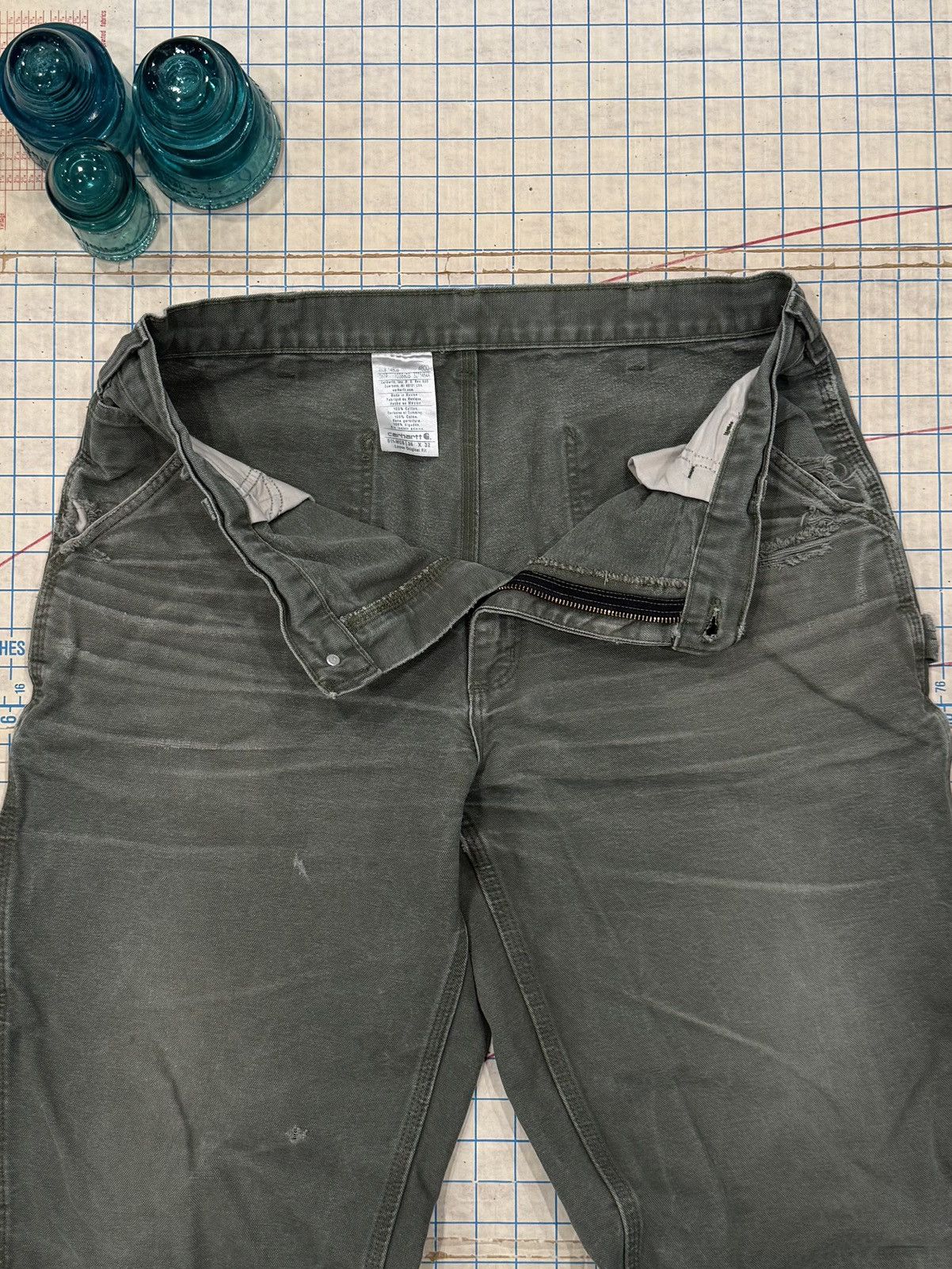 Carhartt Carhartt B11-Mos Loose Original Fit Pants With Great Fade 36 Size US 36 / EU 52 - 8 Thumbnail