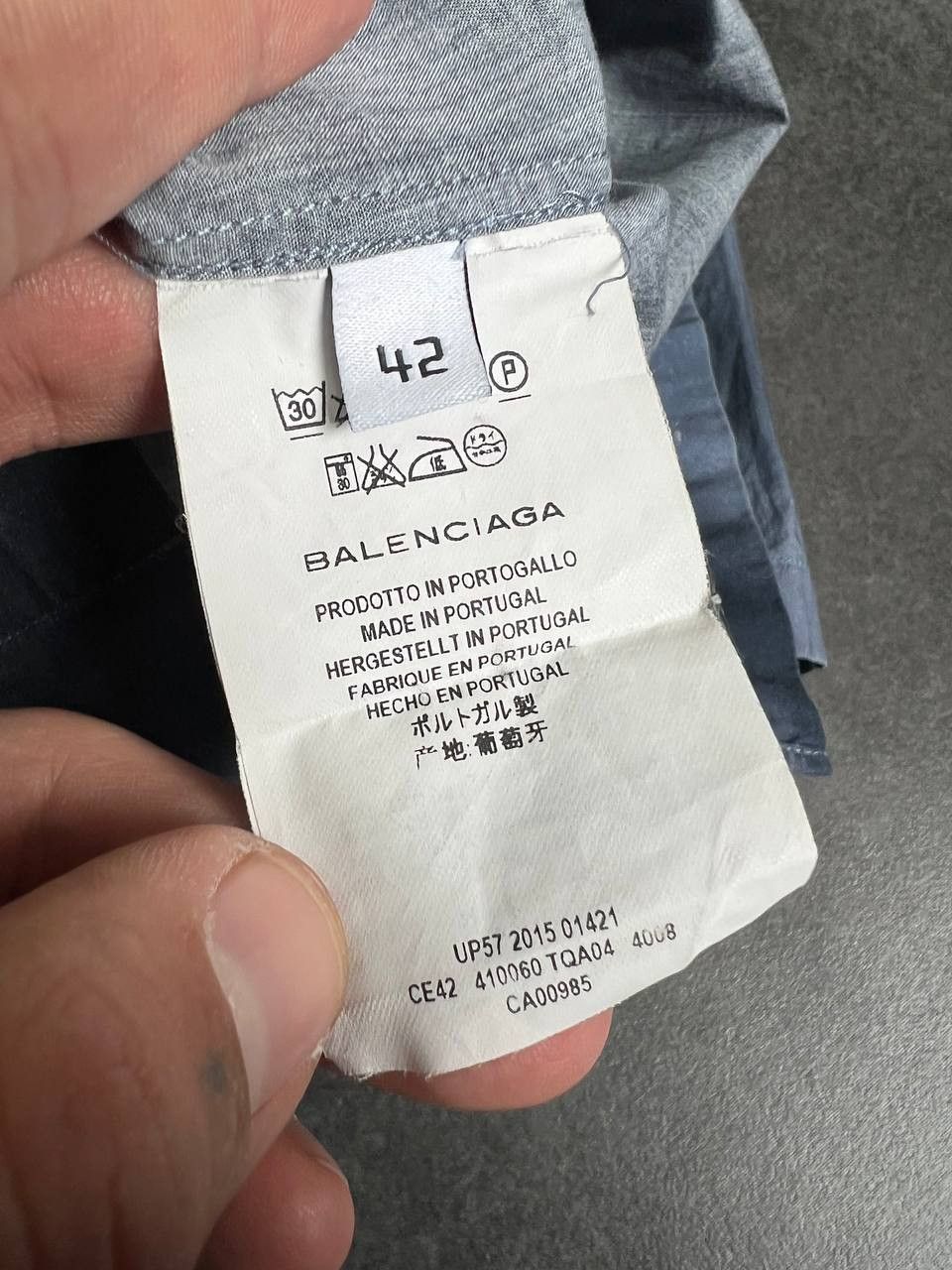 Balenciaga Balenciaga Nicolas Ghesquiere era tie dye shirt button up Size US L / EU 52-54 / 3 - 5 Thumbnail
