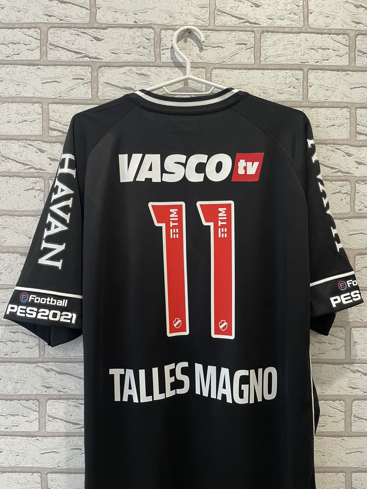Vintage NEW Kappa Vasco Da Gama 2020 2021 Home Football Shirt Jersey Size US XL / EU 56 / 4 - 16 Thumbnail