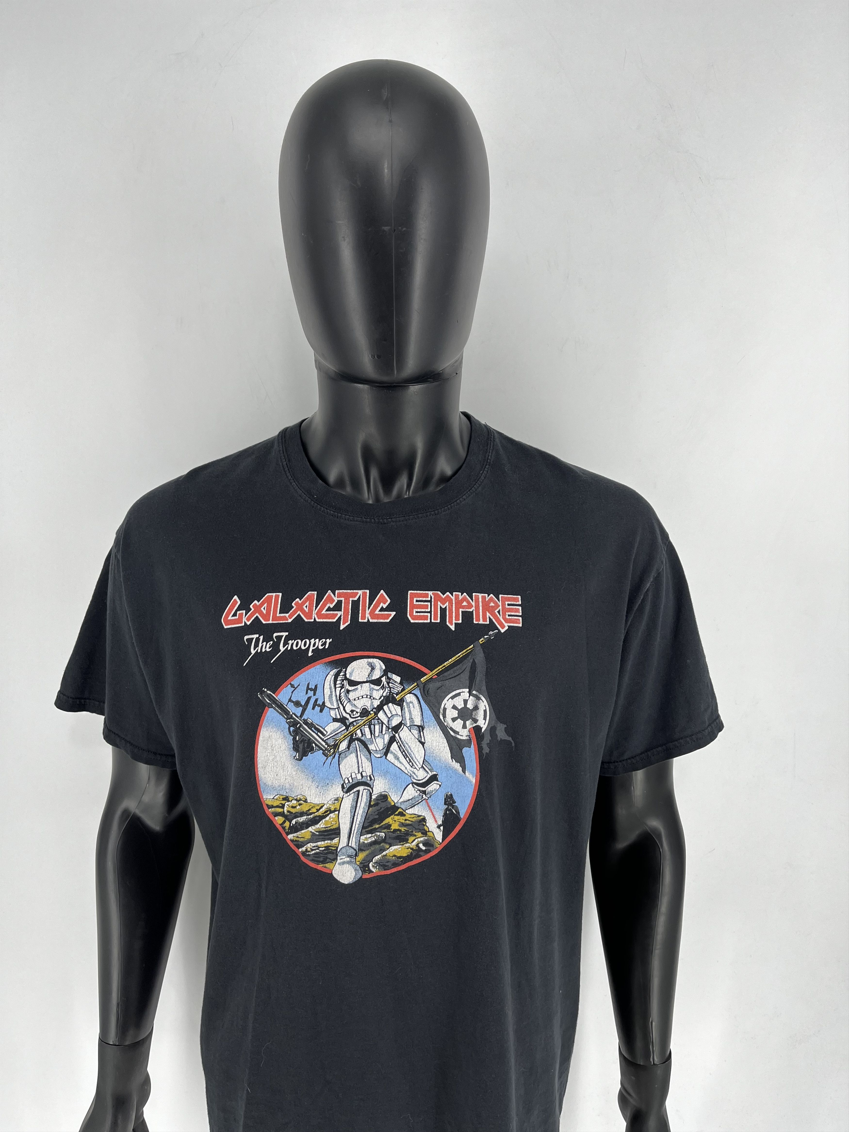 Band Tees VINTAGE STAR WARS x IRON MAIDEN THE TROOPER PROMO TEES Size US XL / EU 56 / 4 - 5 Thumbnail