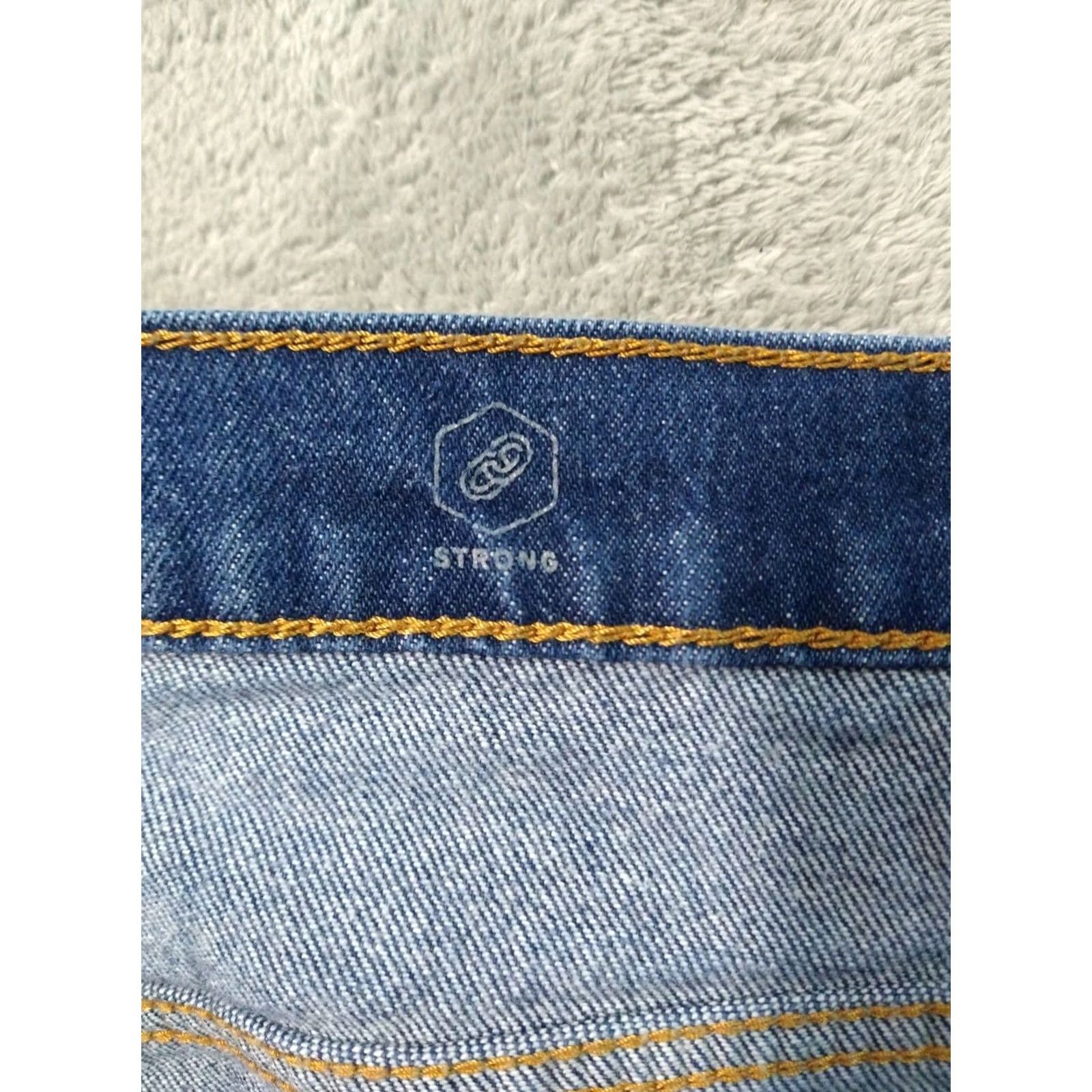 Levi's Levis Jeans Mens 44x32 Blue Denim Western Fit Straight Leg High Rise Stretch Size US 44 / EU 60 - 7 Thumbnail