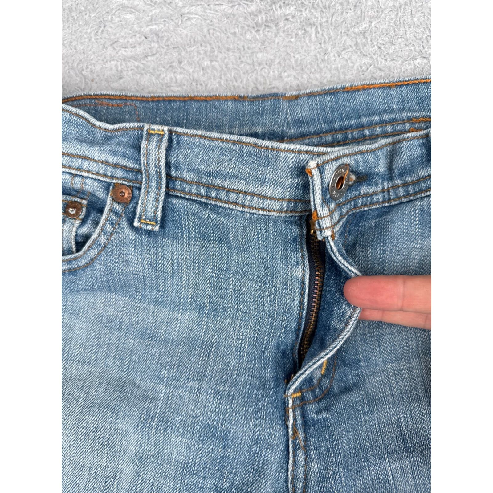 Polo Ralph Lauren Polo Ralph Lauren Shorts Womens 8 Denim Cut-Off Low Rise 30x7 Blue 80s Size 30" / US 8 / IT 44 - 6 Thumbnail