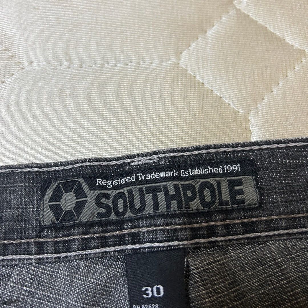 Southpole VINTAGE Y2K SOUTHPOLE RED TAB WASHED BAGGY JEANS Size US 30 / EU 46 - 5 Thumbnail