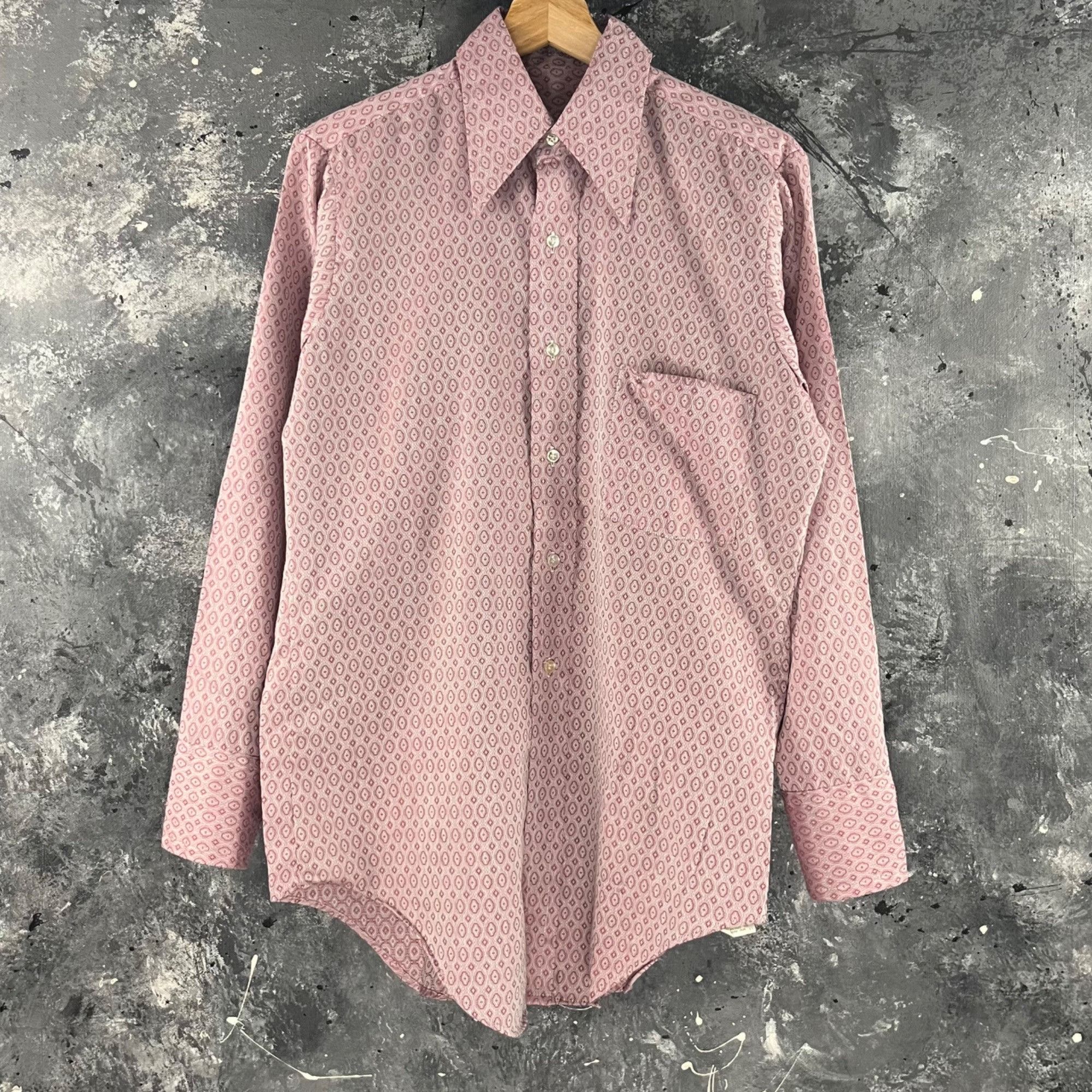 Vintage Vintage 60’s Sanforized button shirt Size US M / EU 48-50 / 2 - 1 Thumbnail