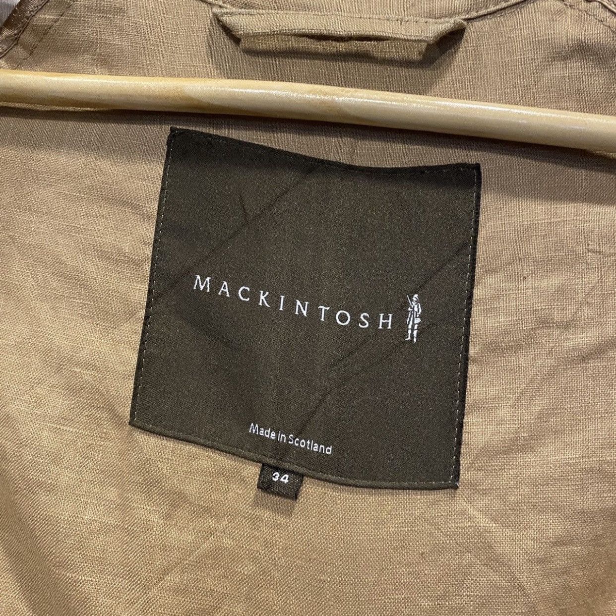 Mackintosh Mackintosh rain mustard brown mac coat trench Size US S / EU 44-46 / 1 - 14 Thumbnail