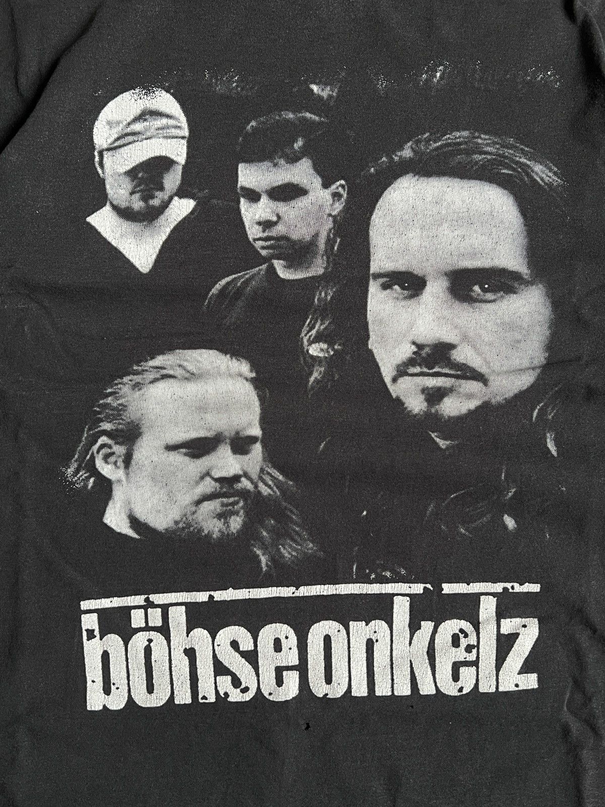Band Tees × Vintage Vintage Böhse Onkelz Band T-shirt Size US L / EU 52-54 / 3 - 6 Thumbnail