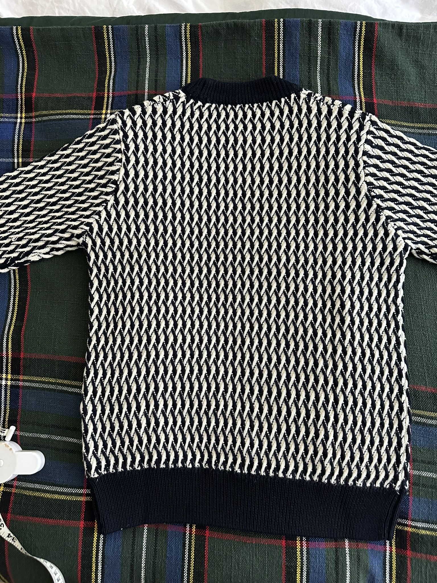 Sandro two-tone cable-knit sweater Size US S / EU 44-46 / 1 - 12 Thumbnail