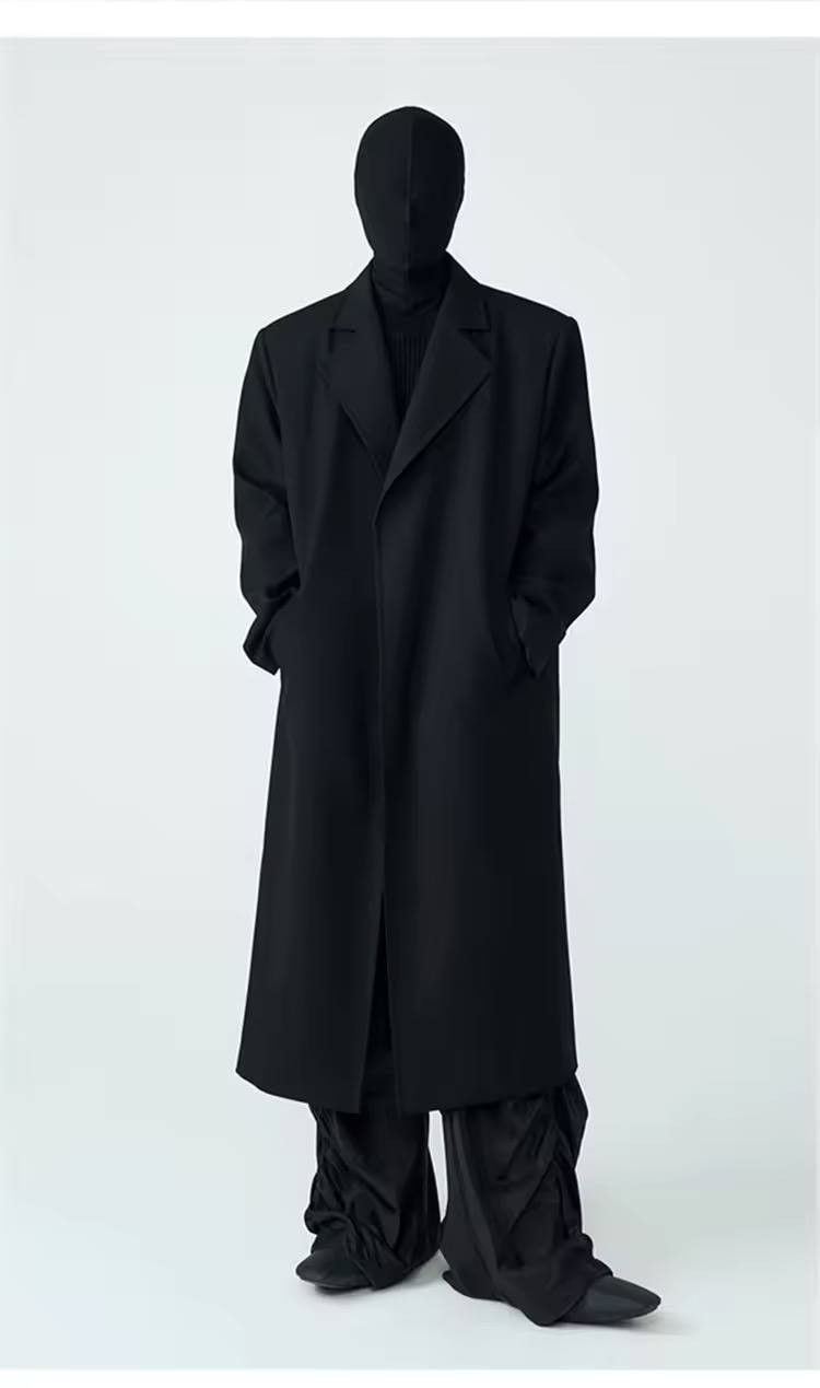 Japanese Brand × Vintage designer high quality buttonless coat Size US XL / EU 56 / 4 - 4 Thumbnail
