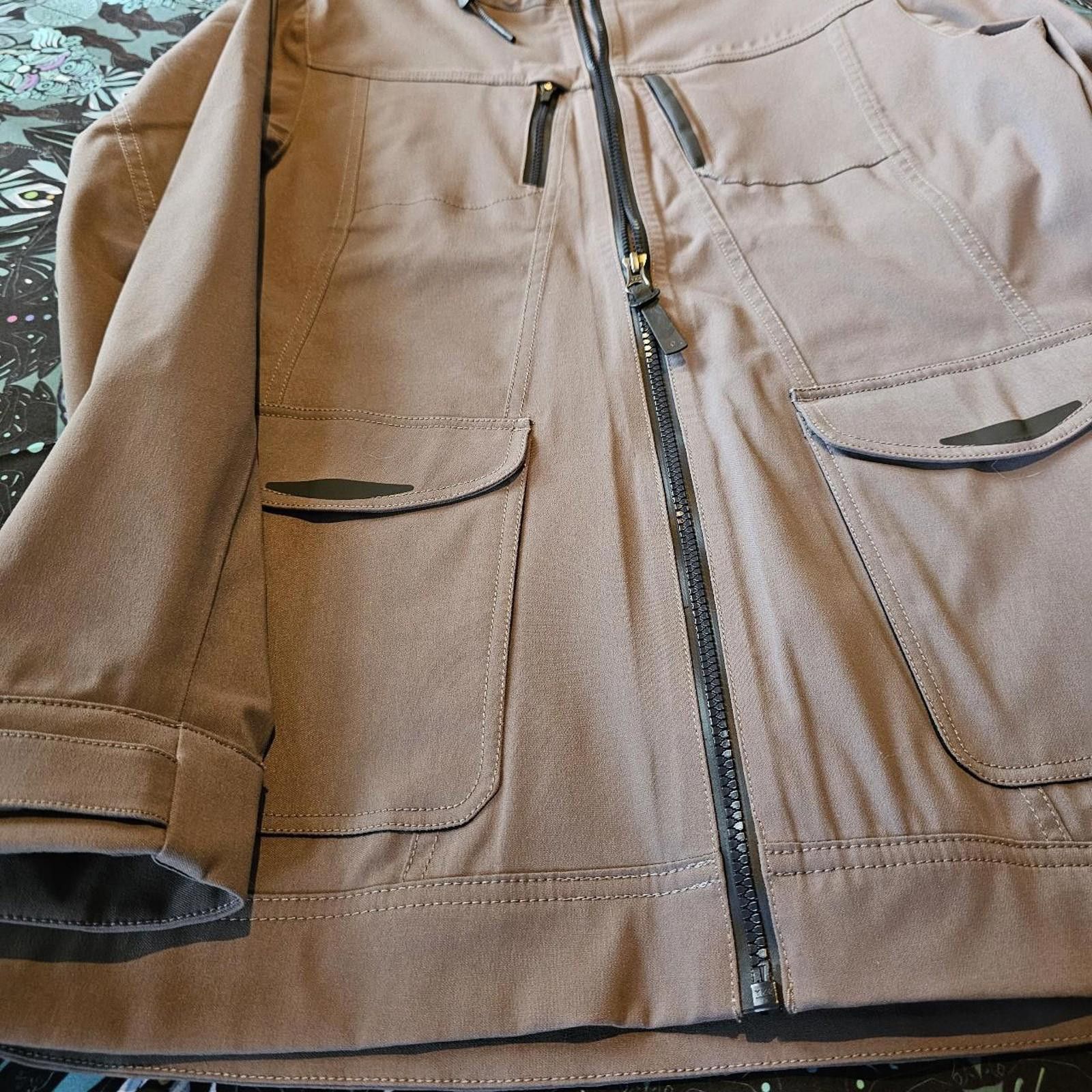 Prana Prana Women's Khaki Rain Proof Jacket Size S / US 4 / IT 40 - 2 Thumbnail