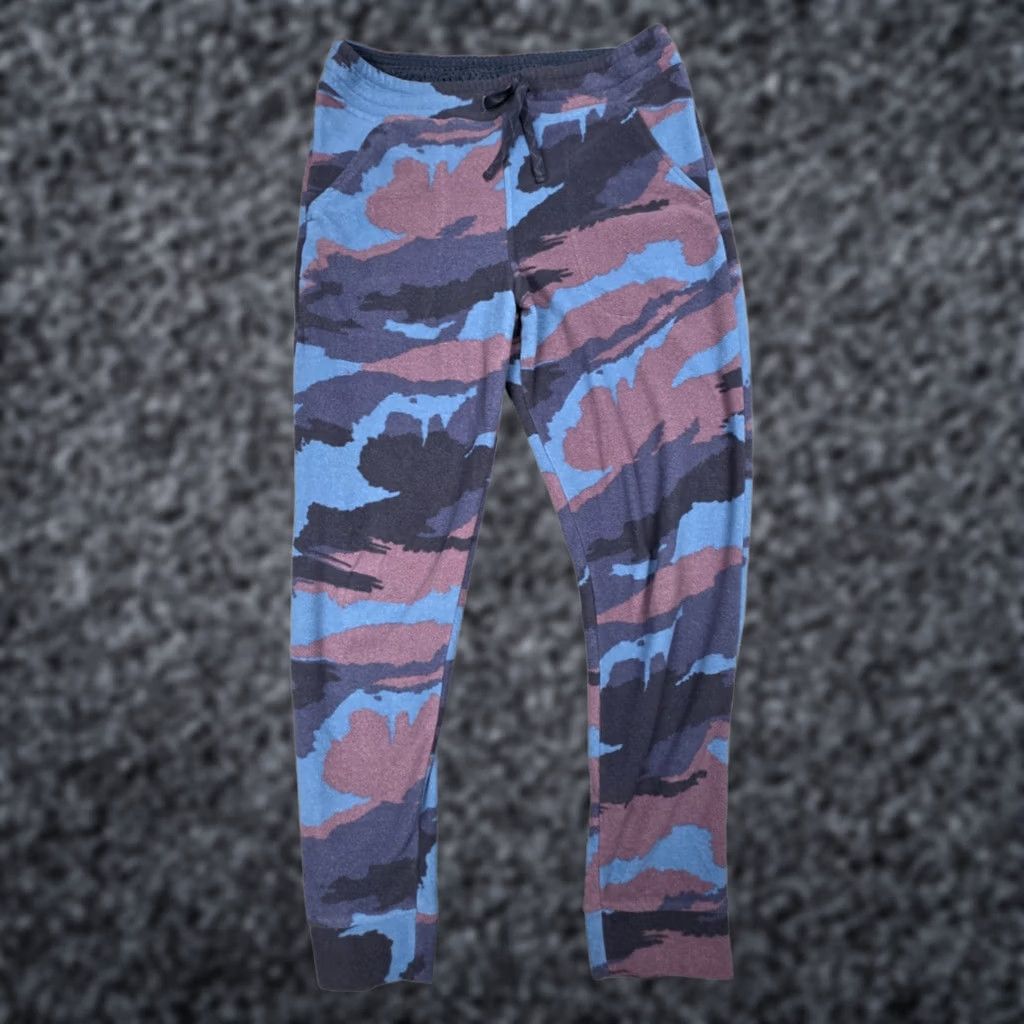 Patagonia Patagonia Snap-T Camo Fleece Joggers Pants Women's Medium Blue Jeans? Size 32" / US 10 / IT 46 - 1 Thumbnail