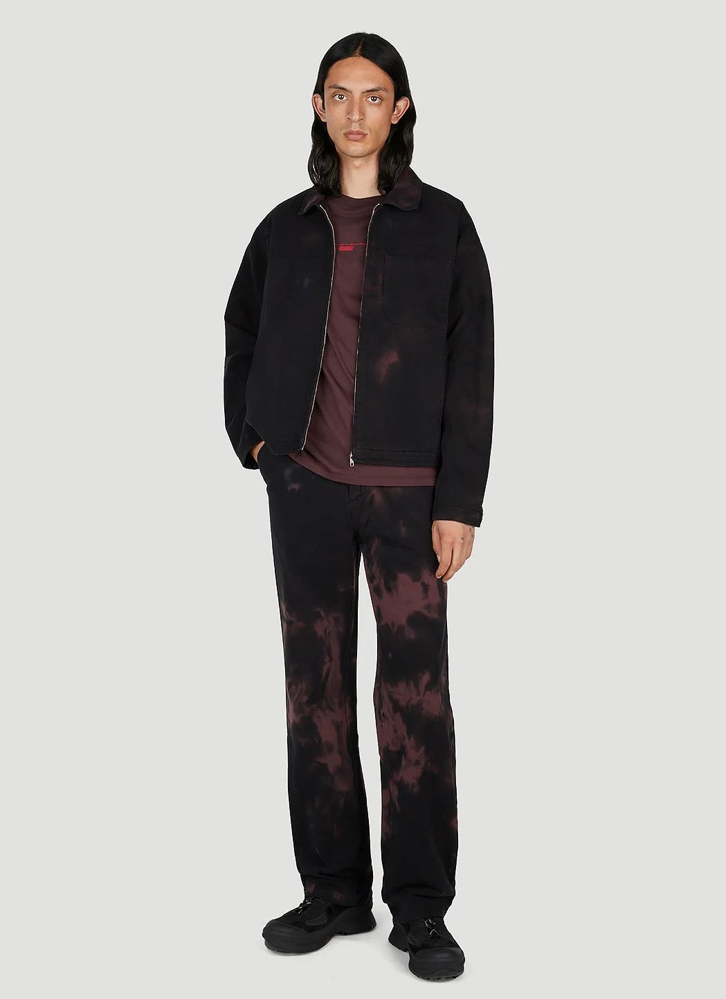 AFFXWRKS AFFIX WORKS (KIKO KOSTADINOV) Dyed Mechanics Jacket Size US XL / EU 56 / 4 - 19 Thumbnail