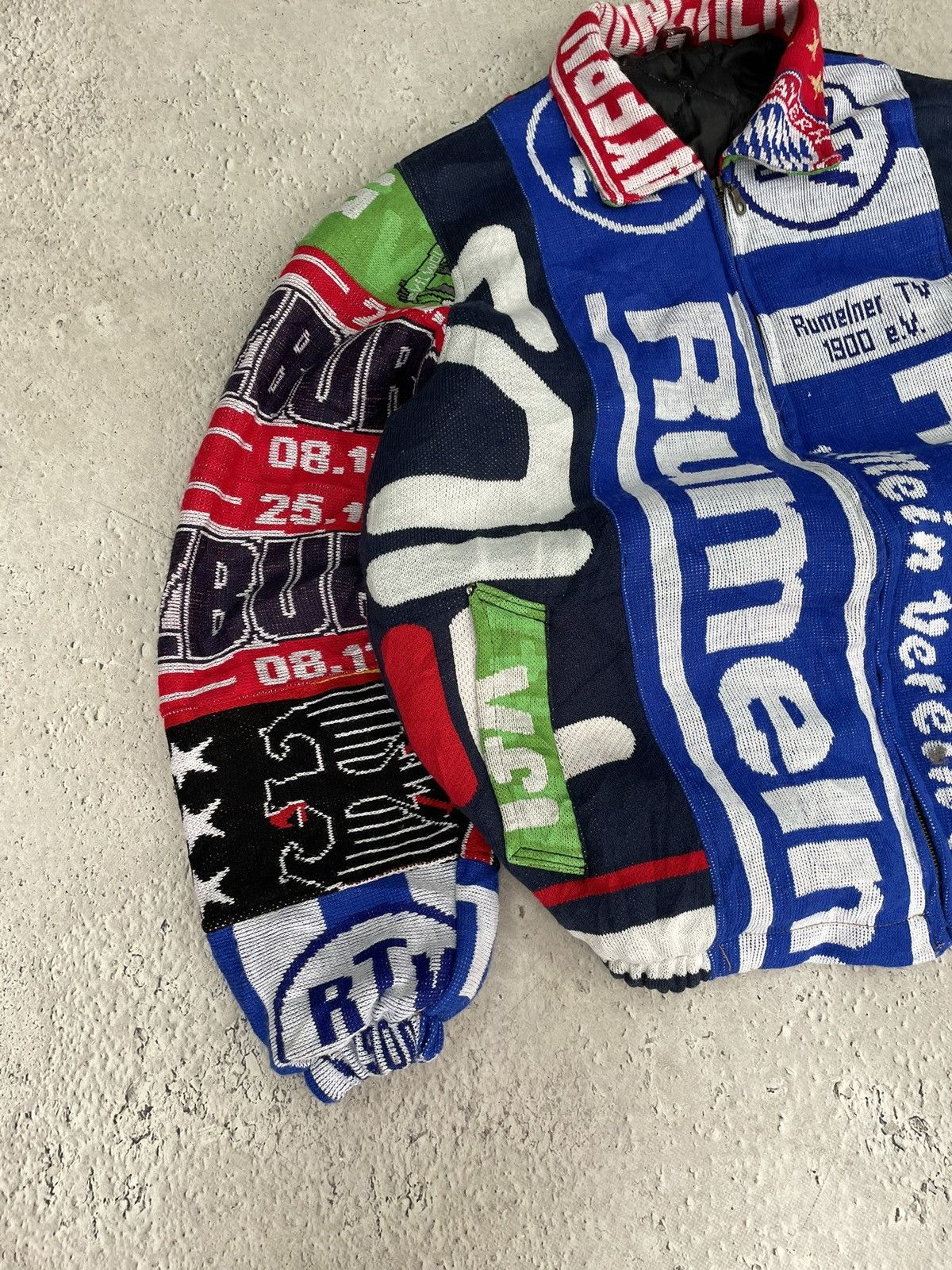 Other Rare custom Deutschland scarfs bomber jacket rare euro 2006 Size US L / EU 52-54 / 3 - 2 Thumbnail