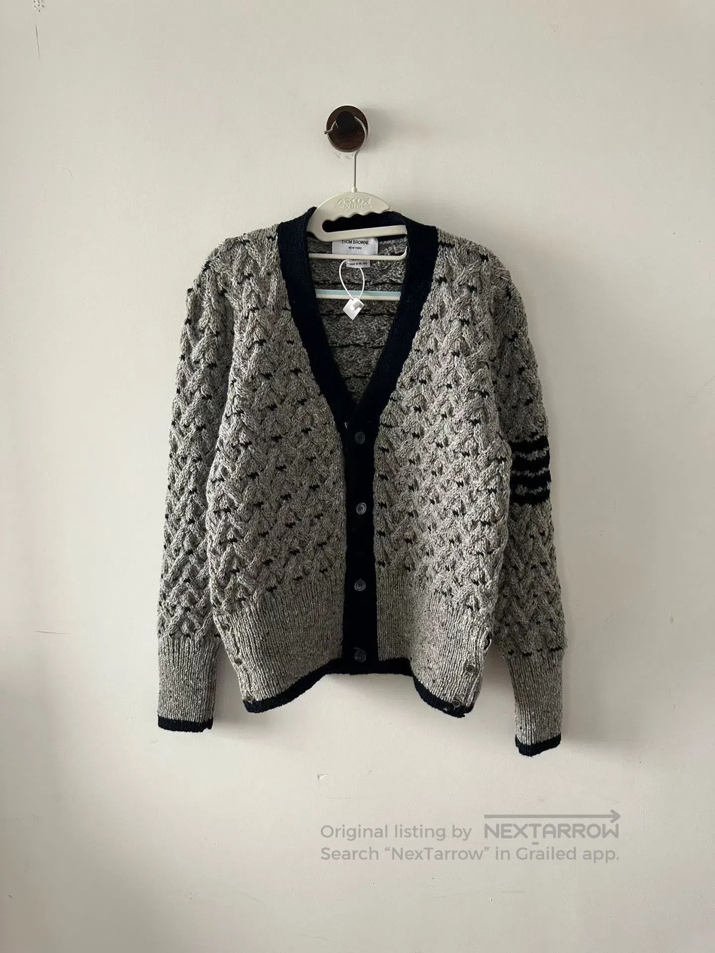 Thom Browne Thom Browne Knit Cardigan. Size US XL / EU 56 / 4 - 1 Thumbnail
