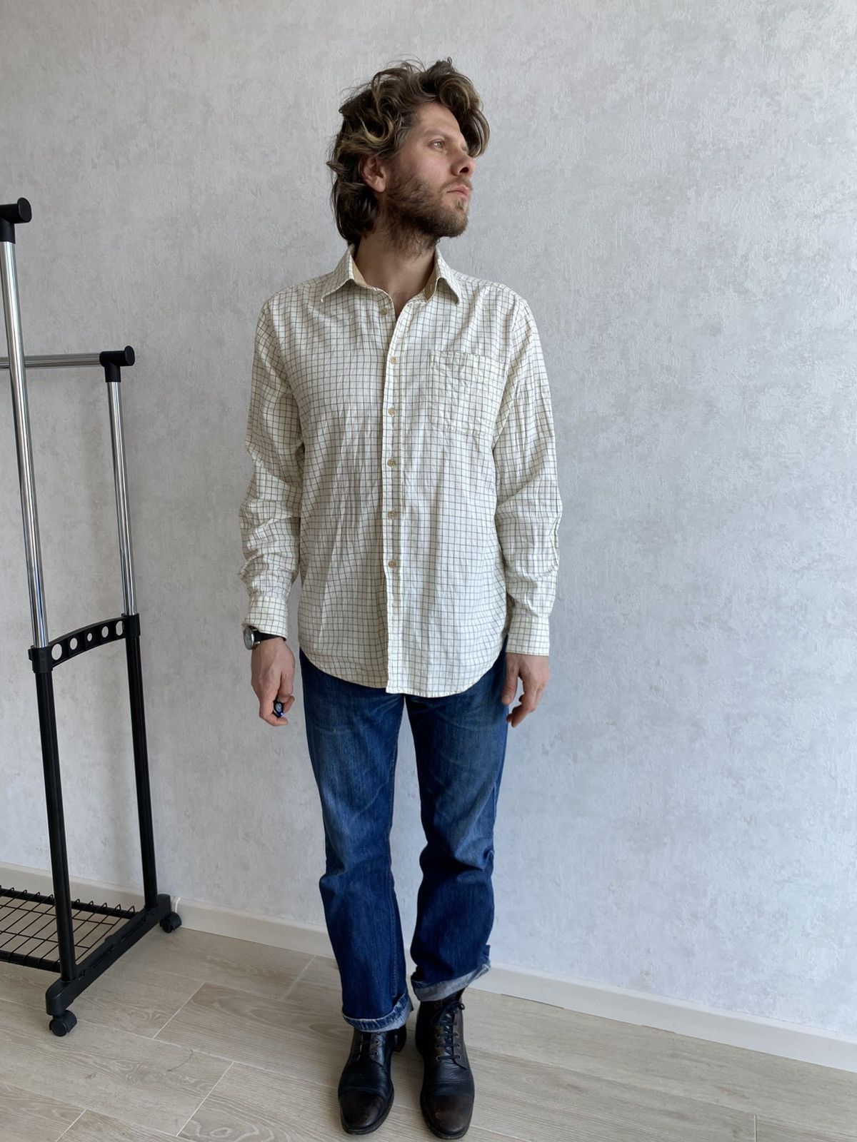 Barbour × Vintage Barbour shirt Size US L / EU 52-54 / 3 - 1 Thumbnail