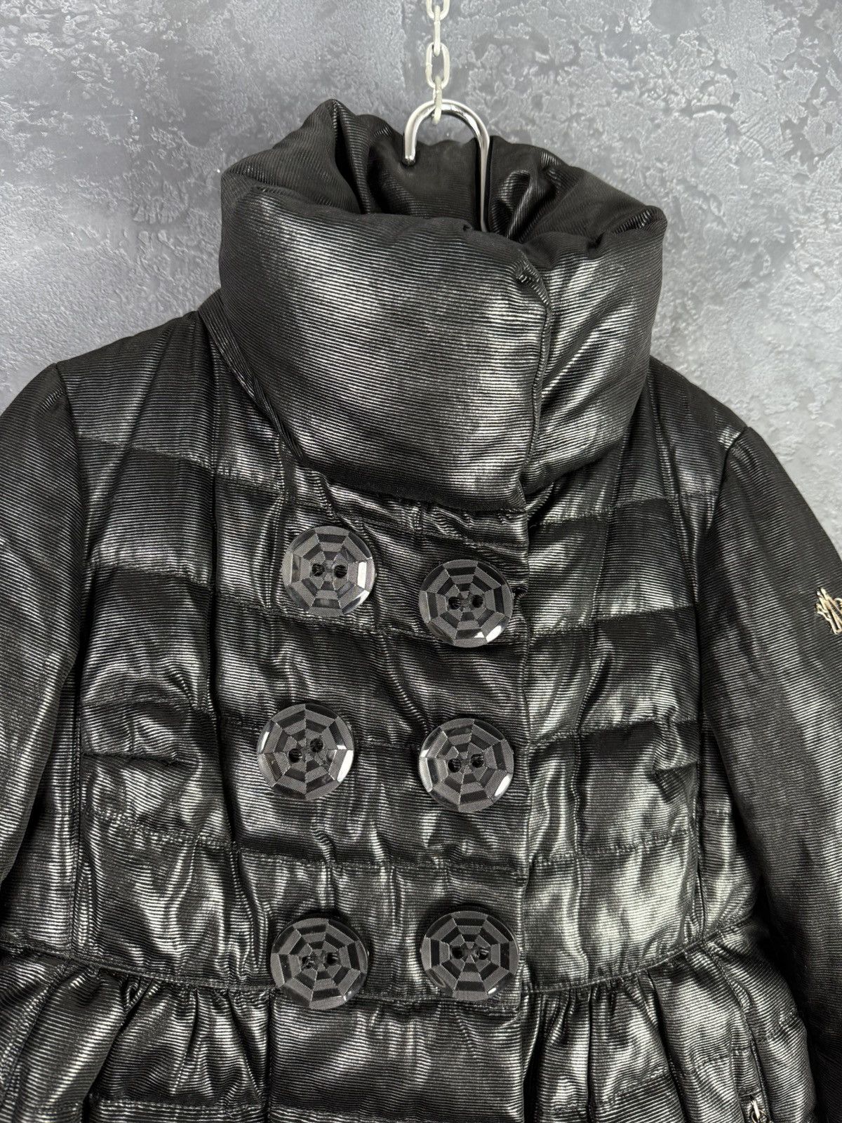 Moncler MONCLER PREMIERE JOHANNA Women's Padded Coat Jacket Black Size S / US 4 / IT 40 - 4 Thumbnail