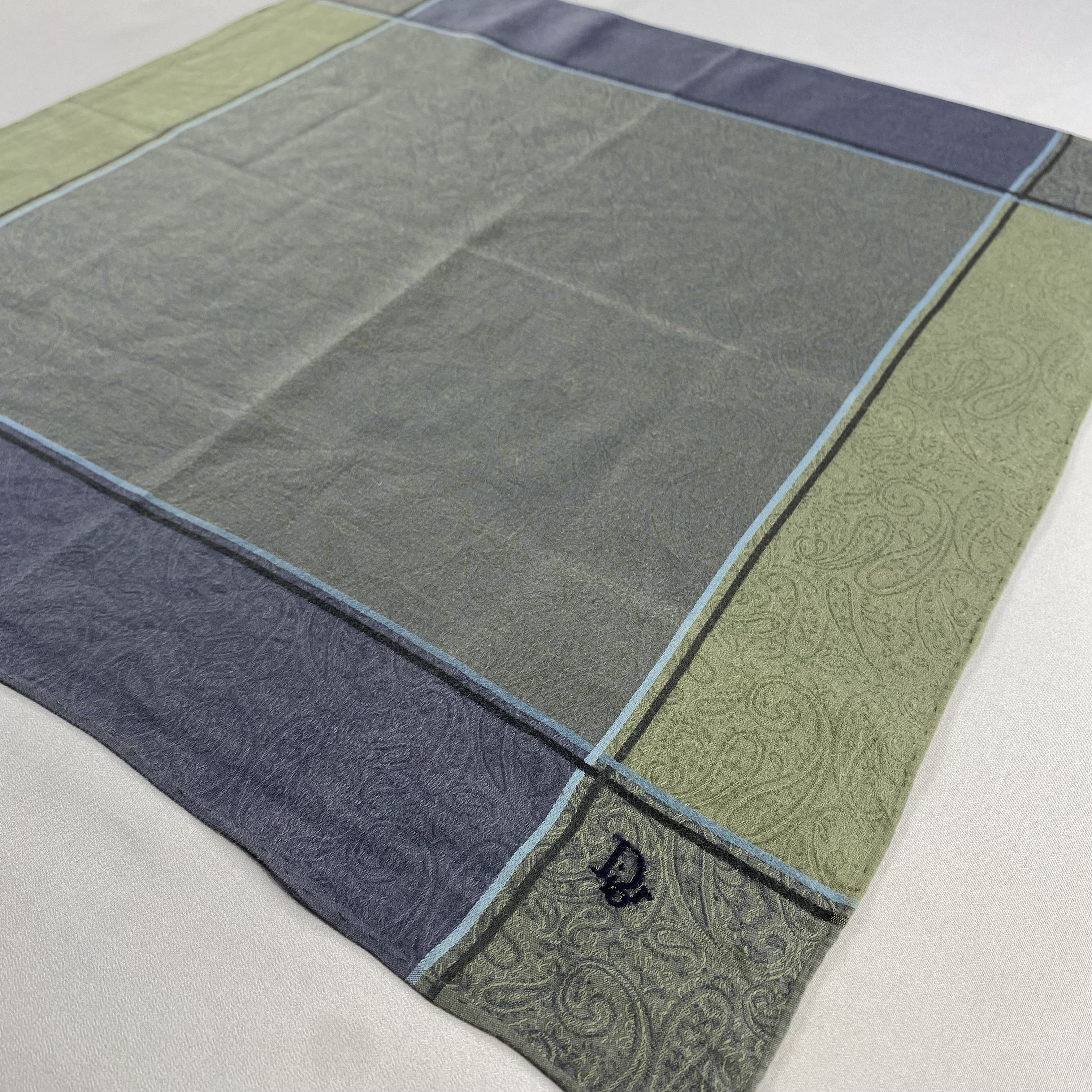 Vintage Dior Bandana/ Handkerchief / Neckerchief-P1121 Size ONE SIZE - 2 Thumbnail