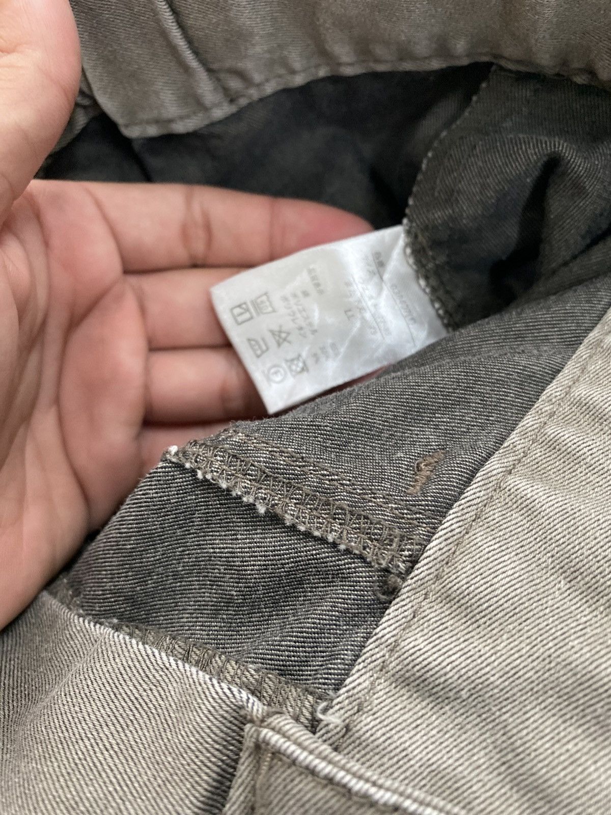 Issey Miyake ISSEY MIYAKE STYLE UNIQUE JEANS GREY LGB HYSTERIC Size US 30 / EU 46 - 7 Thumbnail