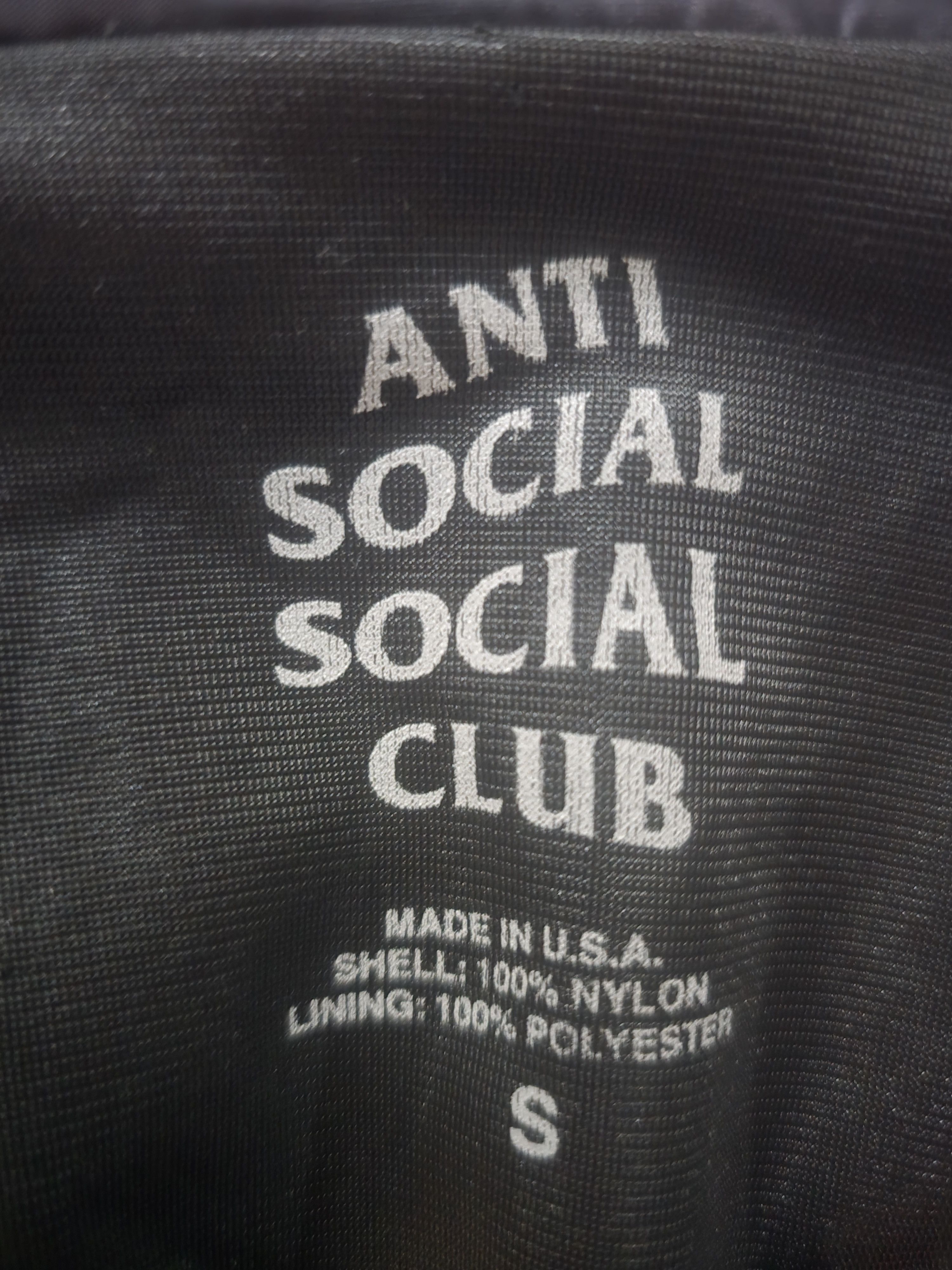 Anti Social Social Club Anti Social Social Club Camouflage Jacket Yellow Logo Size S Size US S / EU 44-46 / 1 - 4 Thumbnail