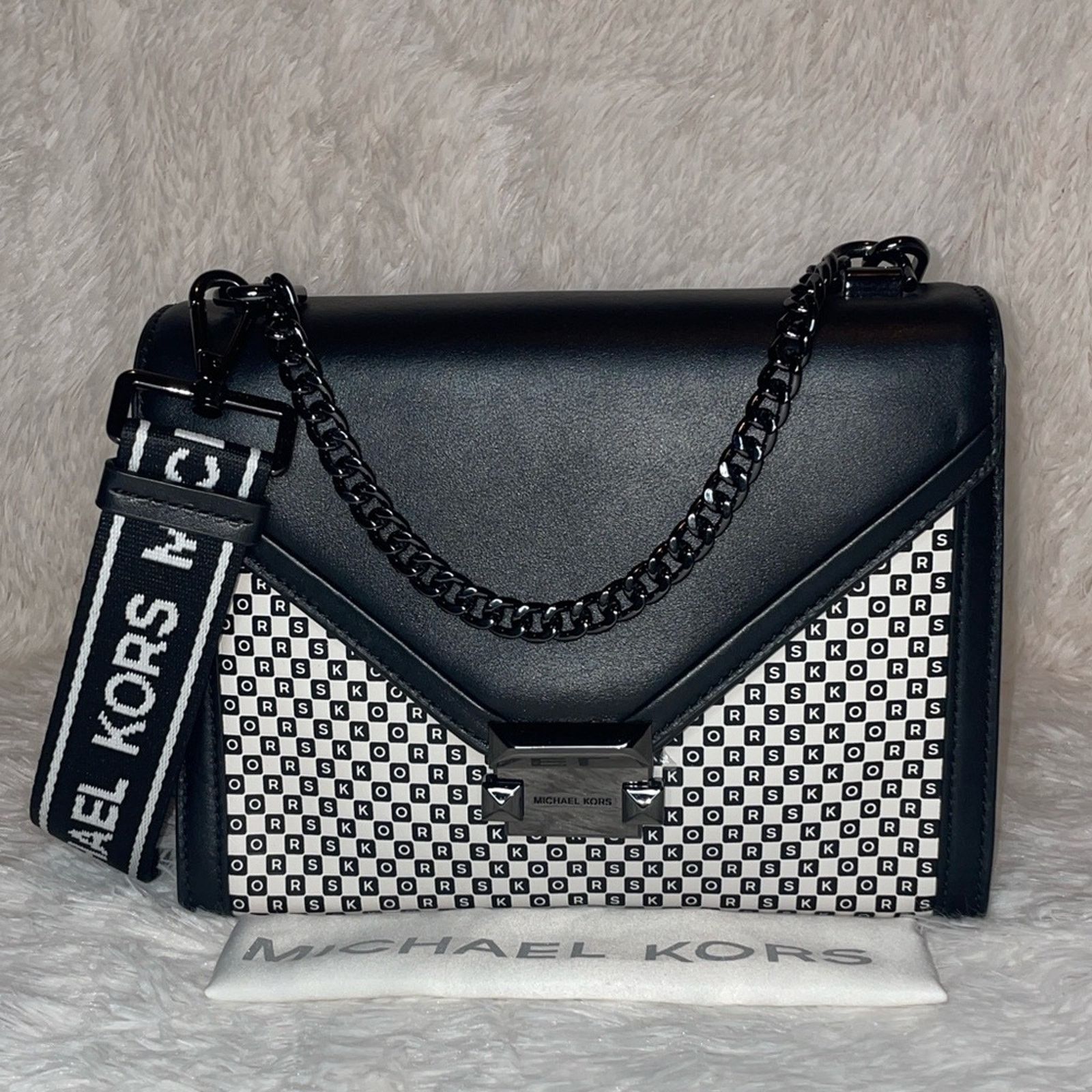 Michael Kors Michael Kors Whitney Checkerboard Crossbody Bag Size ONE SIZE - 1 Thumbnail