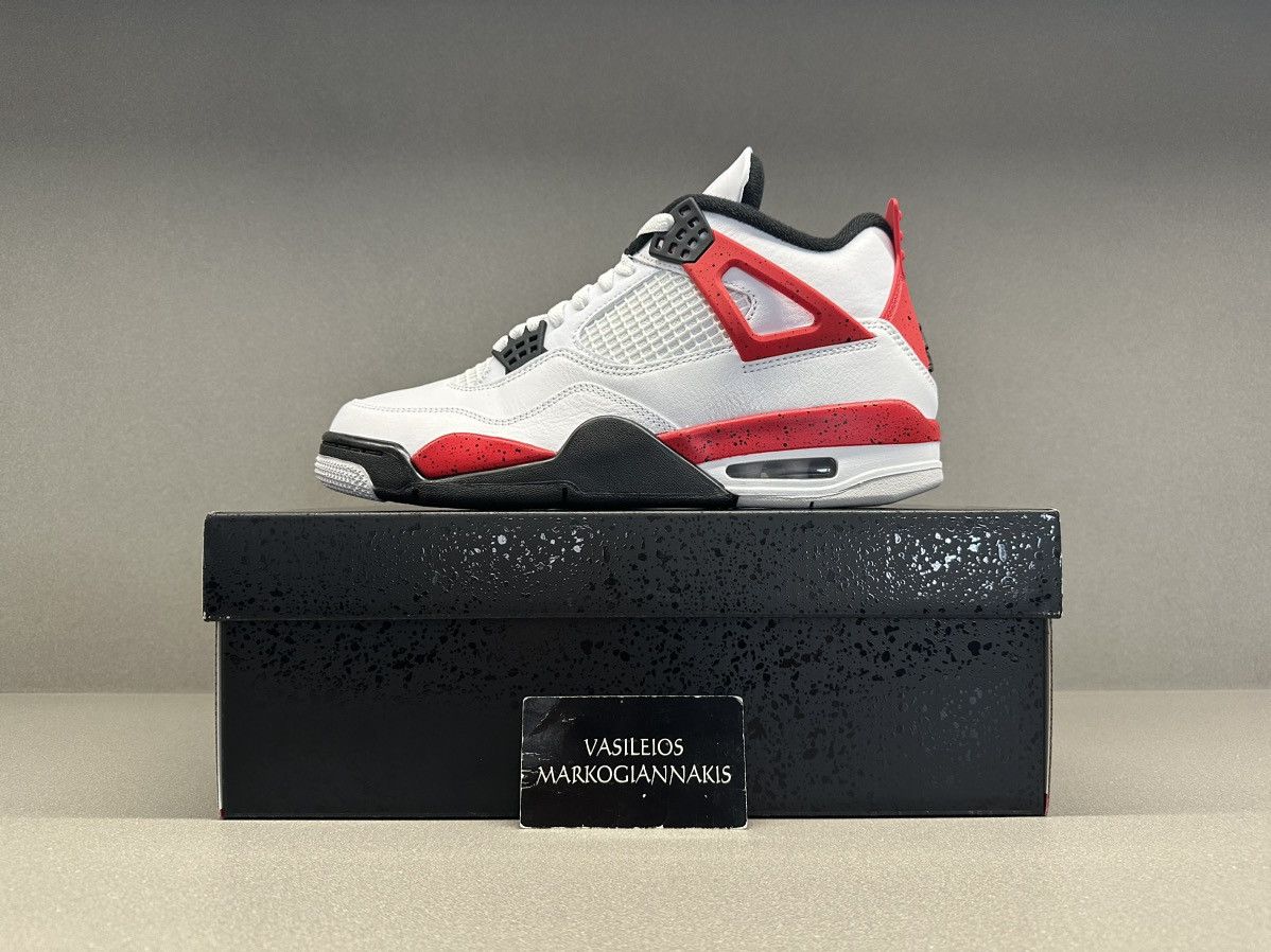 Jordan Brand Jordan 4 Retro Red Cement Size US 9 / EU 42 - 1 Thumbnail