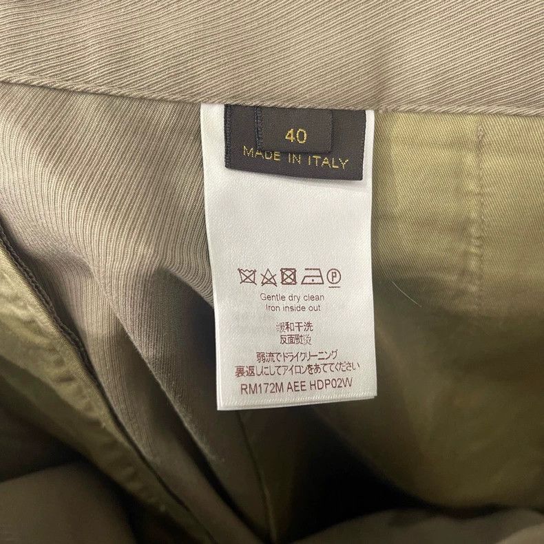Louis Vuitton Louis Vuitton Khaki slacks pants Size US 40 / EU 56 - 4 Thumbnail