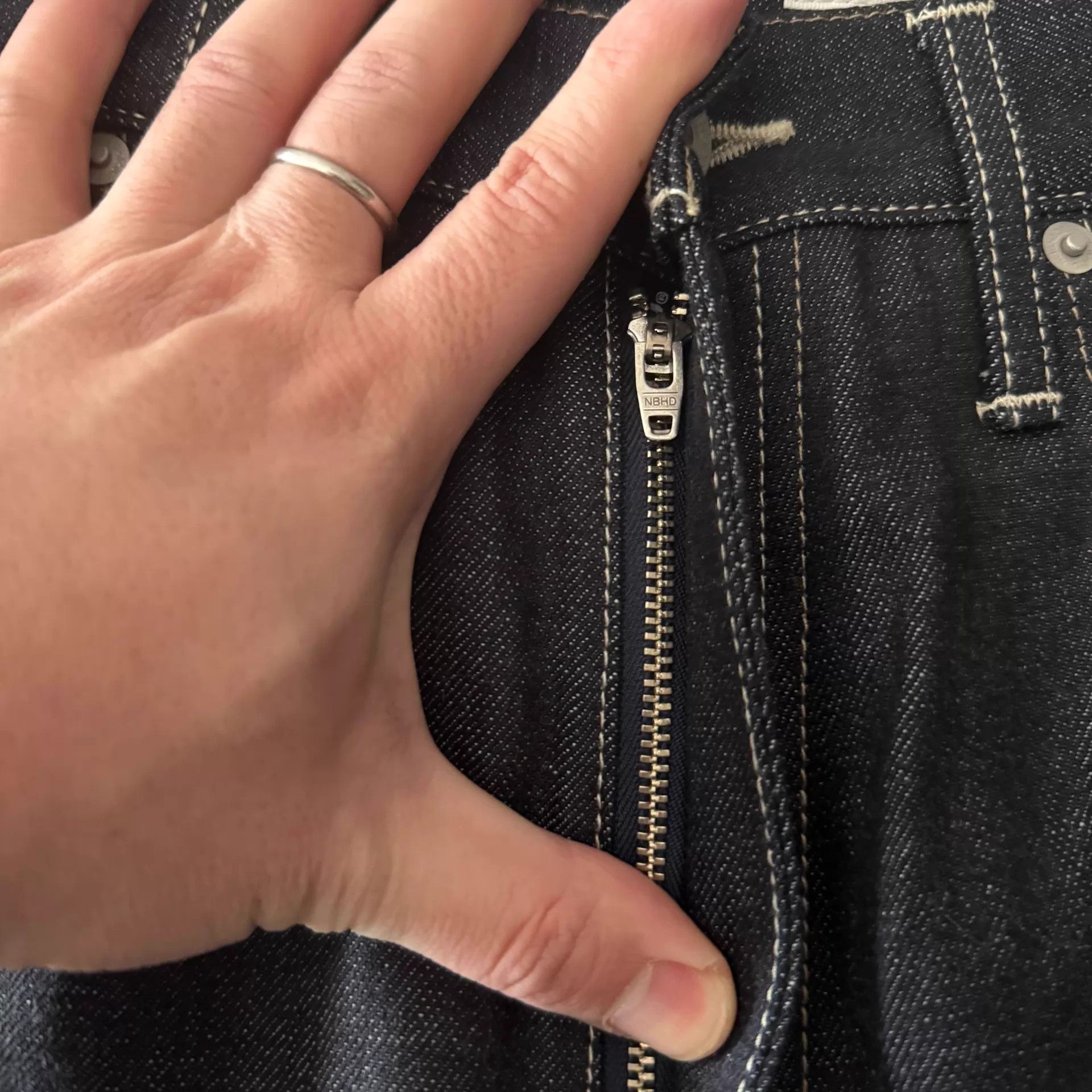 Neighborhood Neighborhood 24aw Dp-Basic Unwashed Straight Jean L Size US 34 / EU 50 - 5 Thumbnail