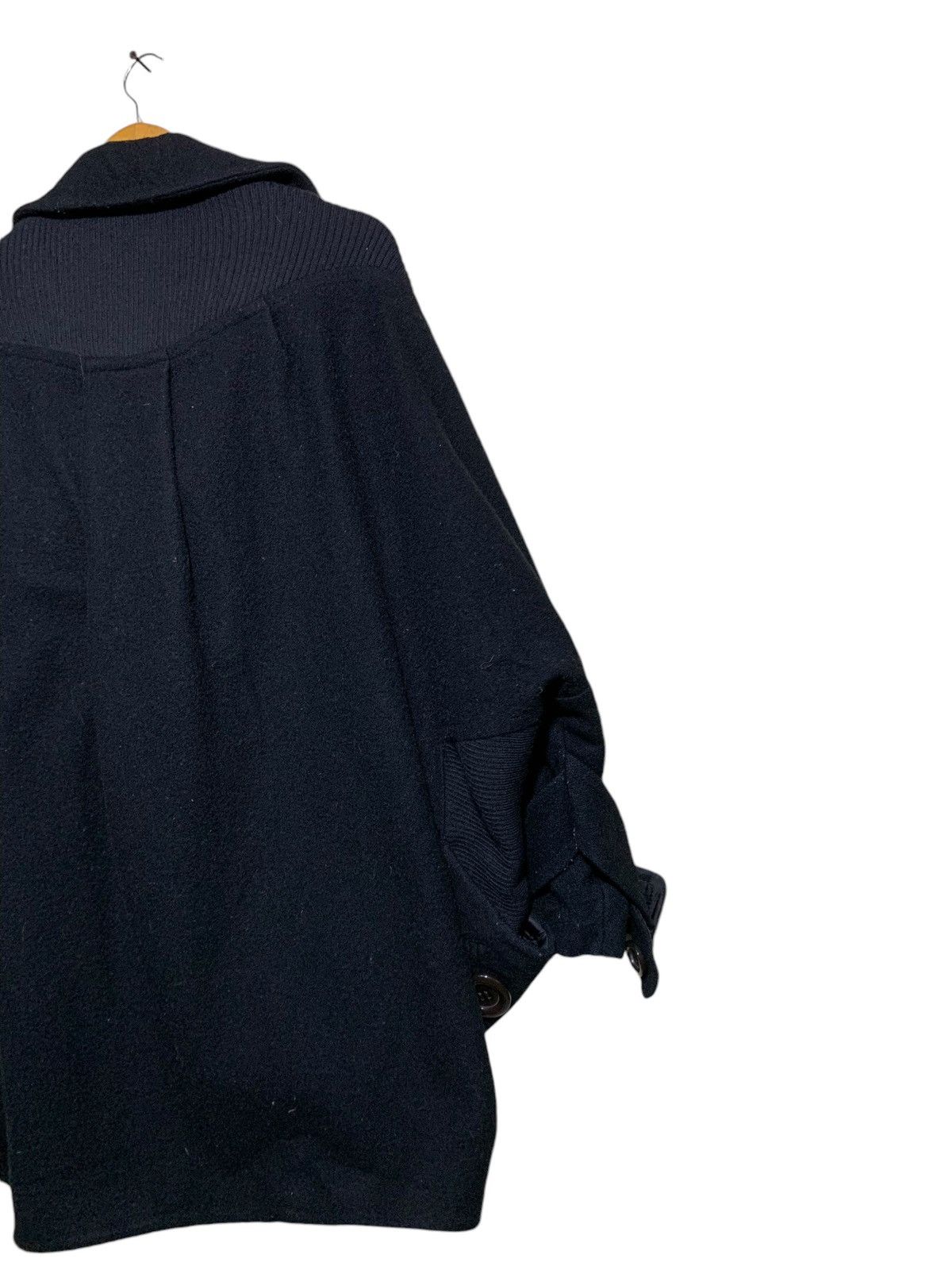 Issey Miyake 🔥MERCIBEAUCOUP ISSEY MIYAKE WOOL ASYMETRICAL JACKET Size L / US 10 / IT 46 - 8 Thumbnail
