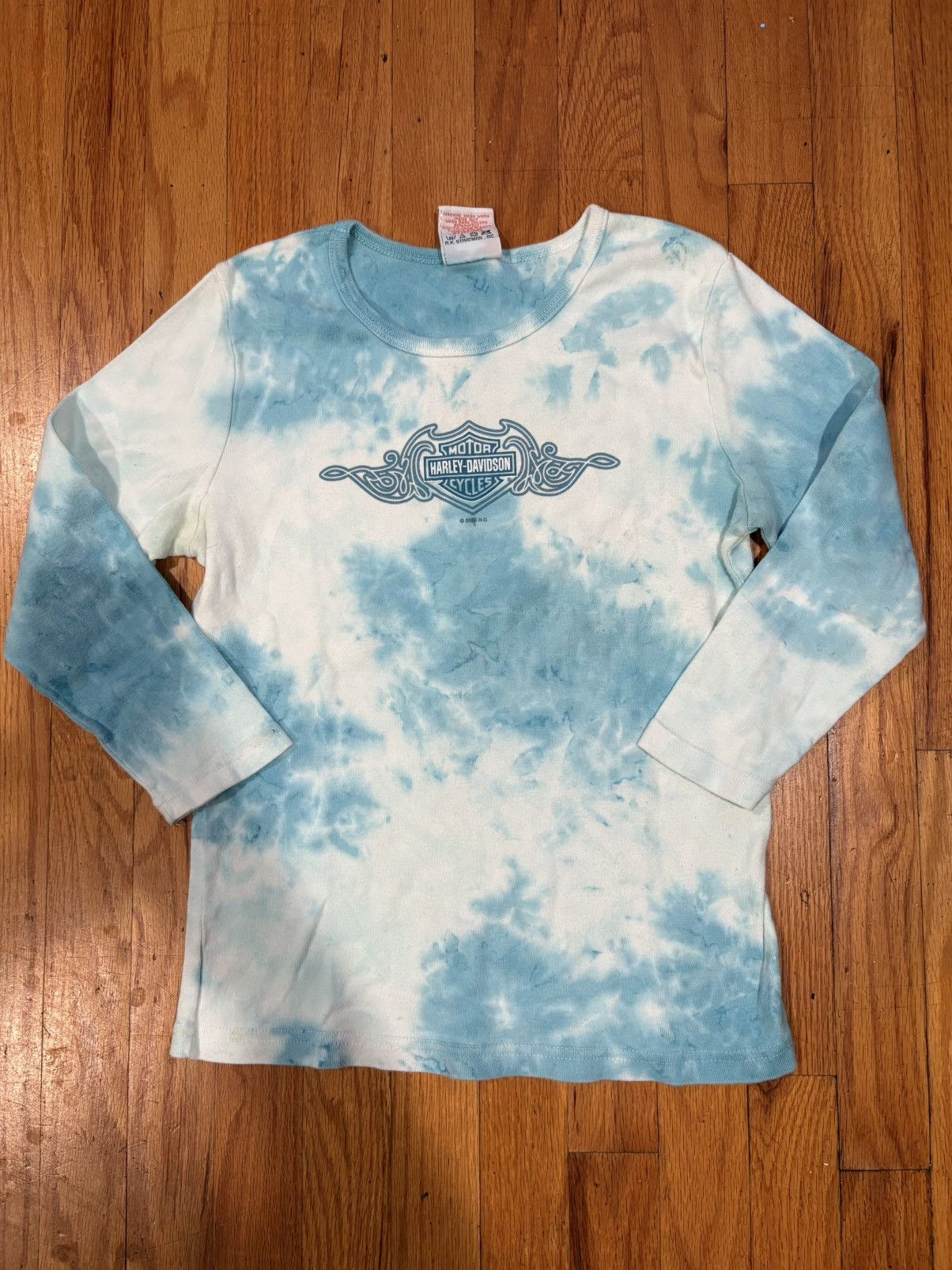 Harley Davidson × Vintage Harley Davidson Tie Dye Size M / US 6-8 / IT 42-44 - 2 Thumbnail
