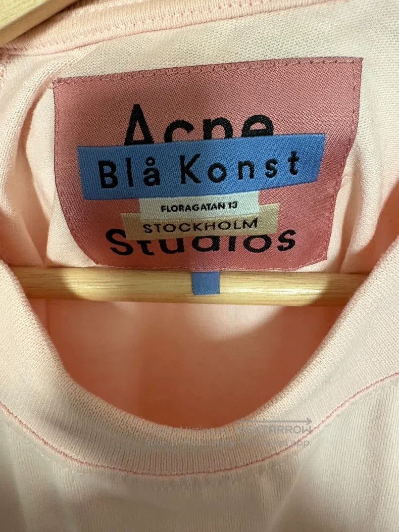 Acne Studios Acne Studios Light pink short-sleeved T-shirt Size S / US 4 / IT 40 - 3 Thumbnail