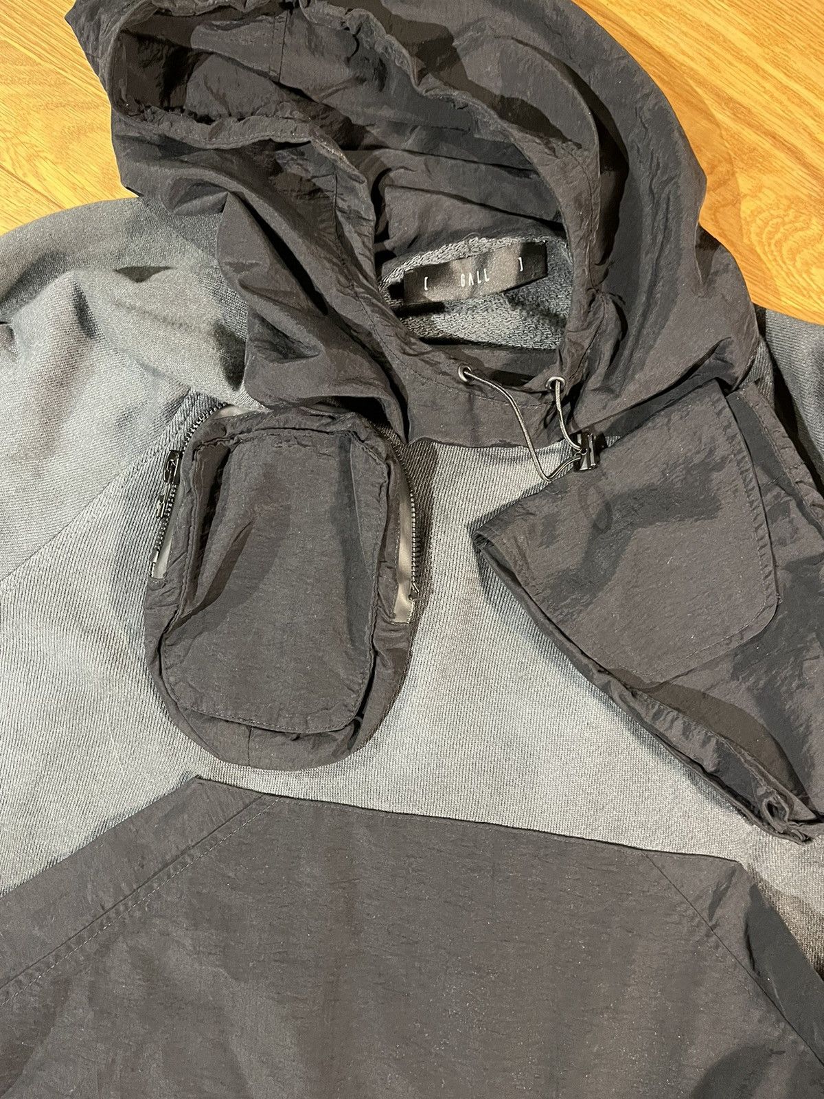 Gall Gall Laboratories schism avant-garde bio-organic raw hoodie Size US M / EU 48-50 / 2 - 4 Thumbnail