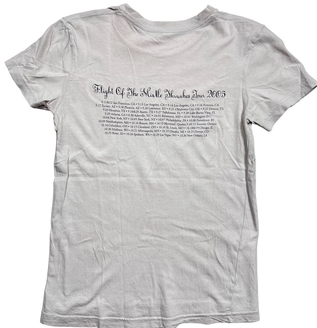 Band Tees × Vintage Vintage 2005 The Decemberist Flight of Thistle Thrushes Tour Size US XS / EU 42 / 0 - 2 Thumbnail