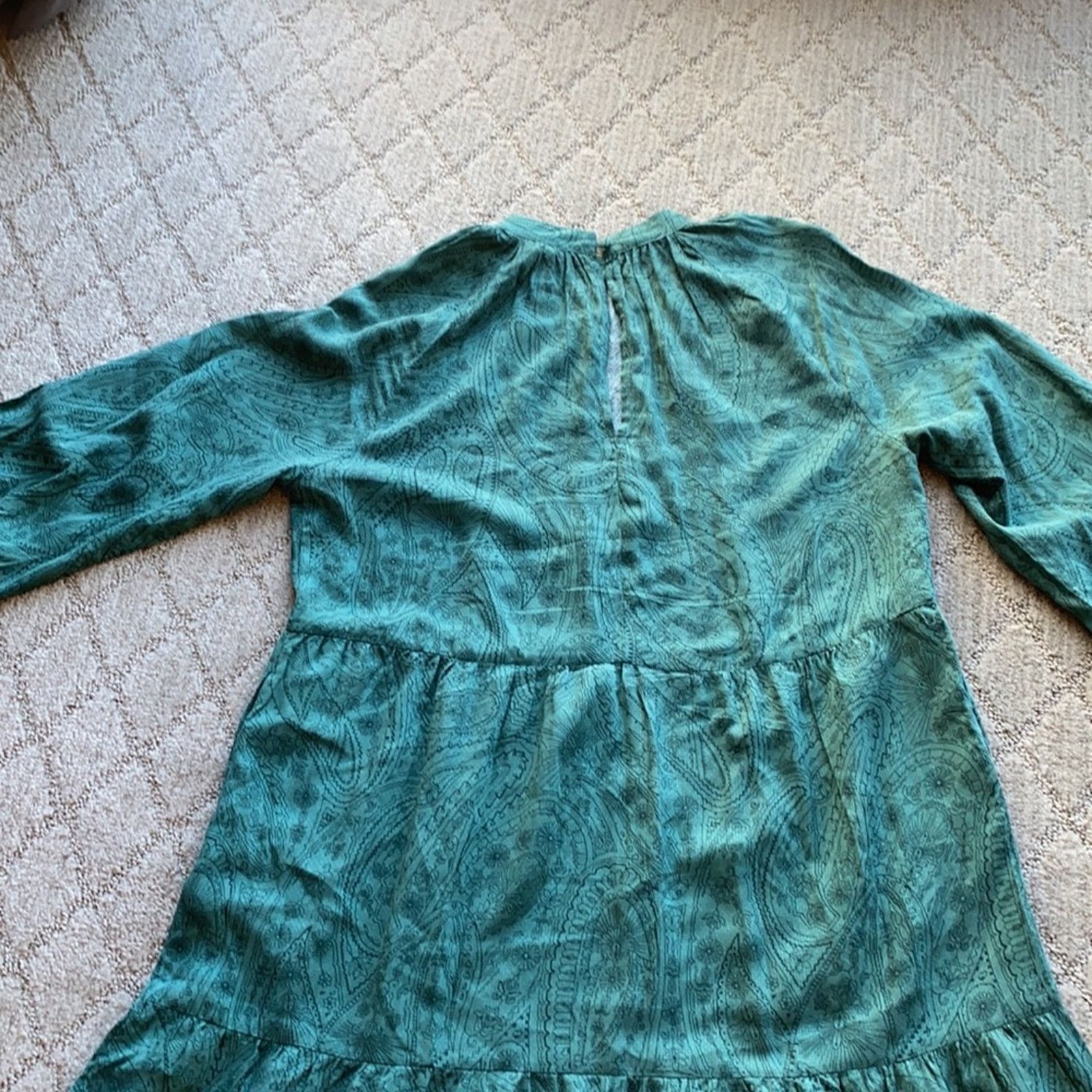 Other A New Day green black paisley pockets dress cottage core Size S / US 4 / IT 40 - 7 Thumbnail