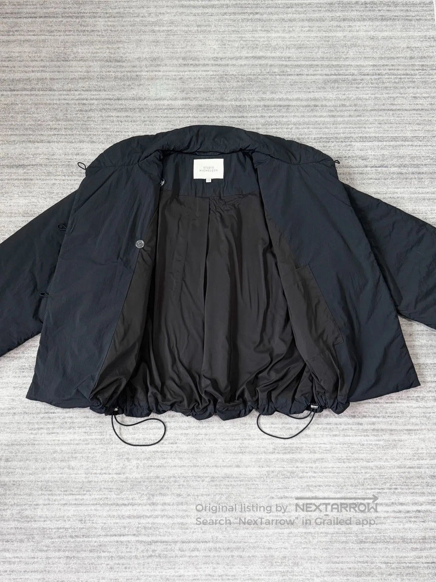 Studio Nicholson Studio Nicholson Side-button Cotton Jacket. Size S / US 4 / IT 40 - 4 Thumbnail