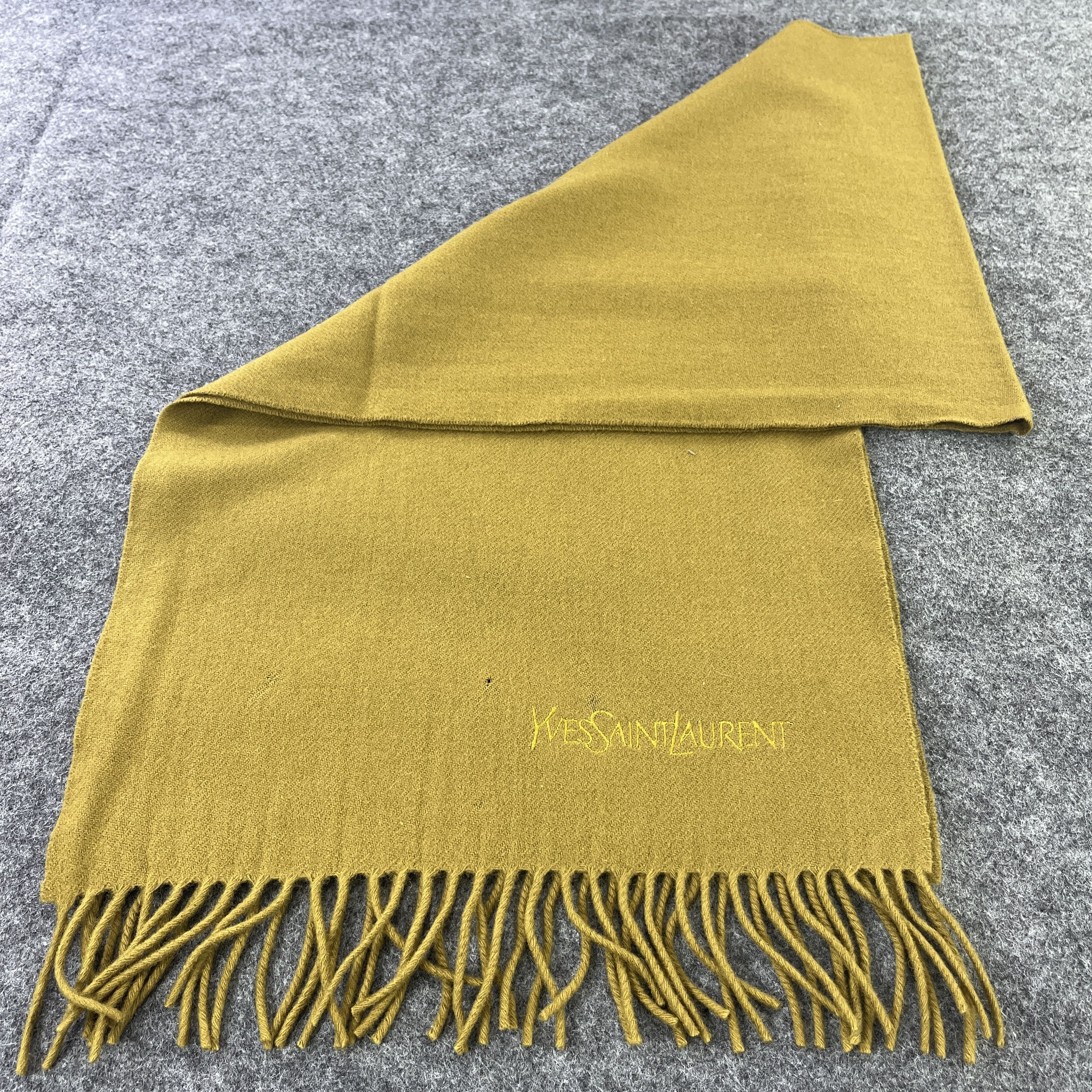 Vintage × Yves Saint Laurent Yves Saint Laurent Scarf / Muffler / Neckwear T772 Size ONE SIZE - 4 Thumbnail