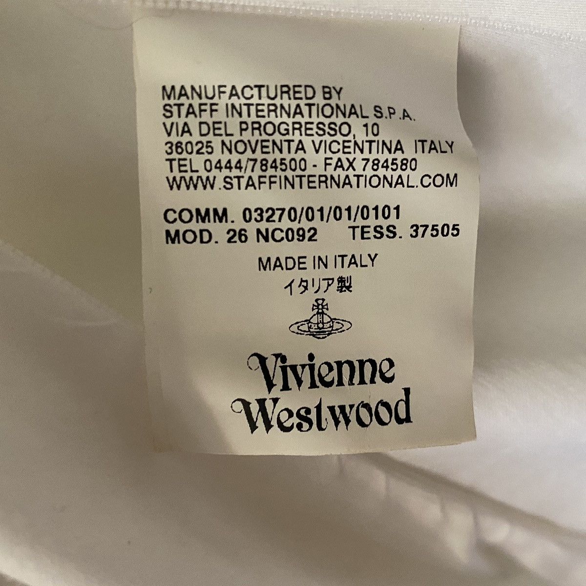 Vivienne Westwood Vintage Vivienne Westwood Red Label SS01 Cowl Neck Top Size M / US 6-8 / IT 42-44 - 6 Thumbnail